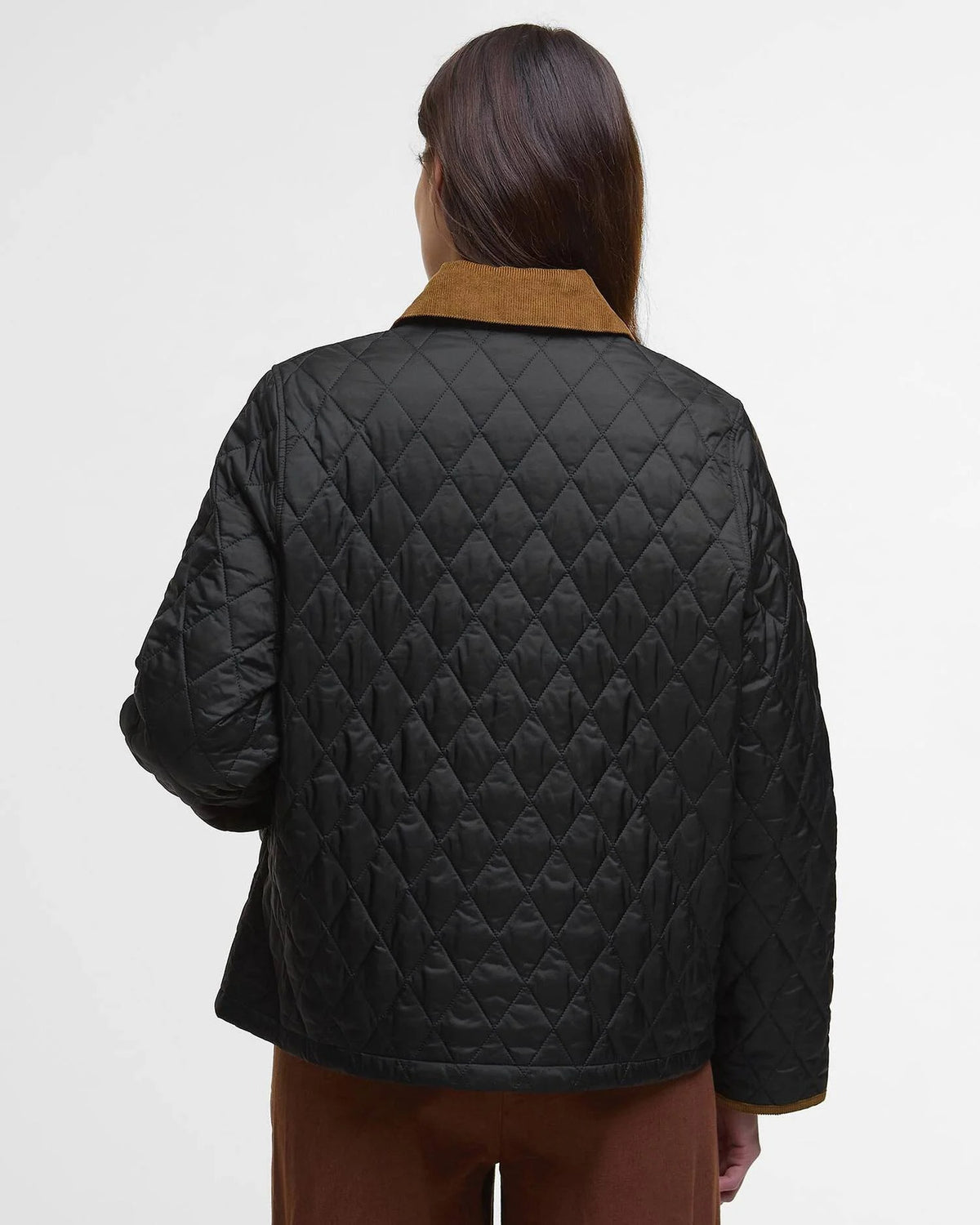 Icons Cropped Liddesdale Quilted Jacket - Black/Classic