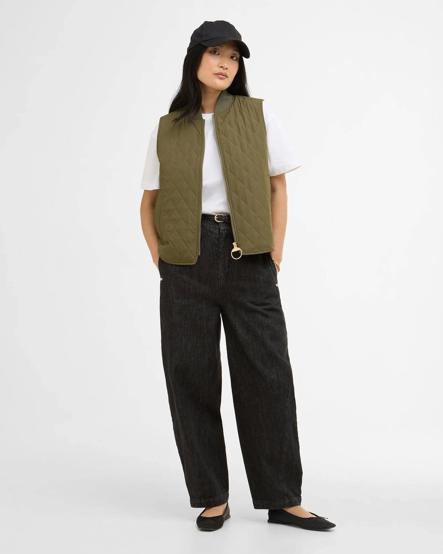 Roeburn Gilet - Ivy Green/Ancient