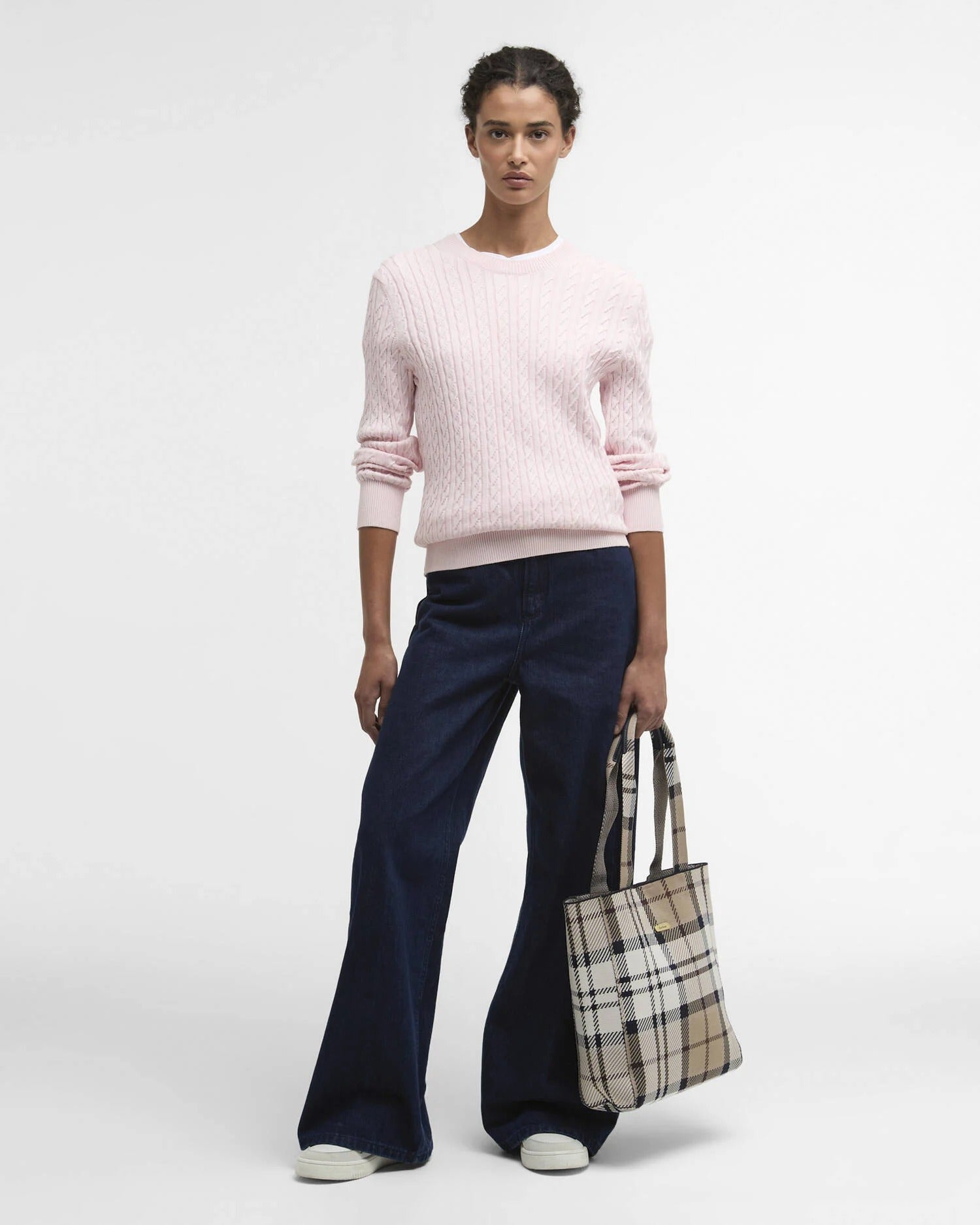 Hartland Crew Neck Jumper - Pink