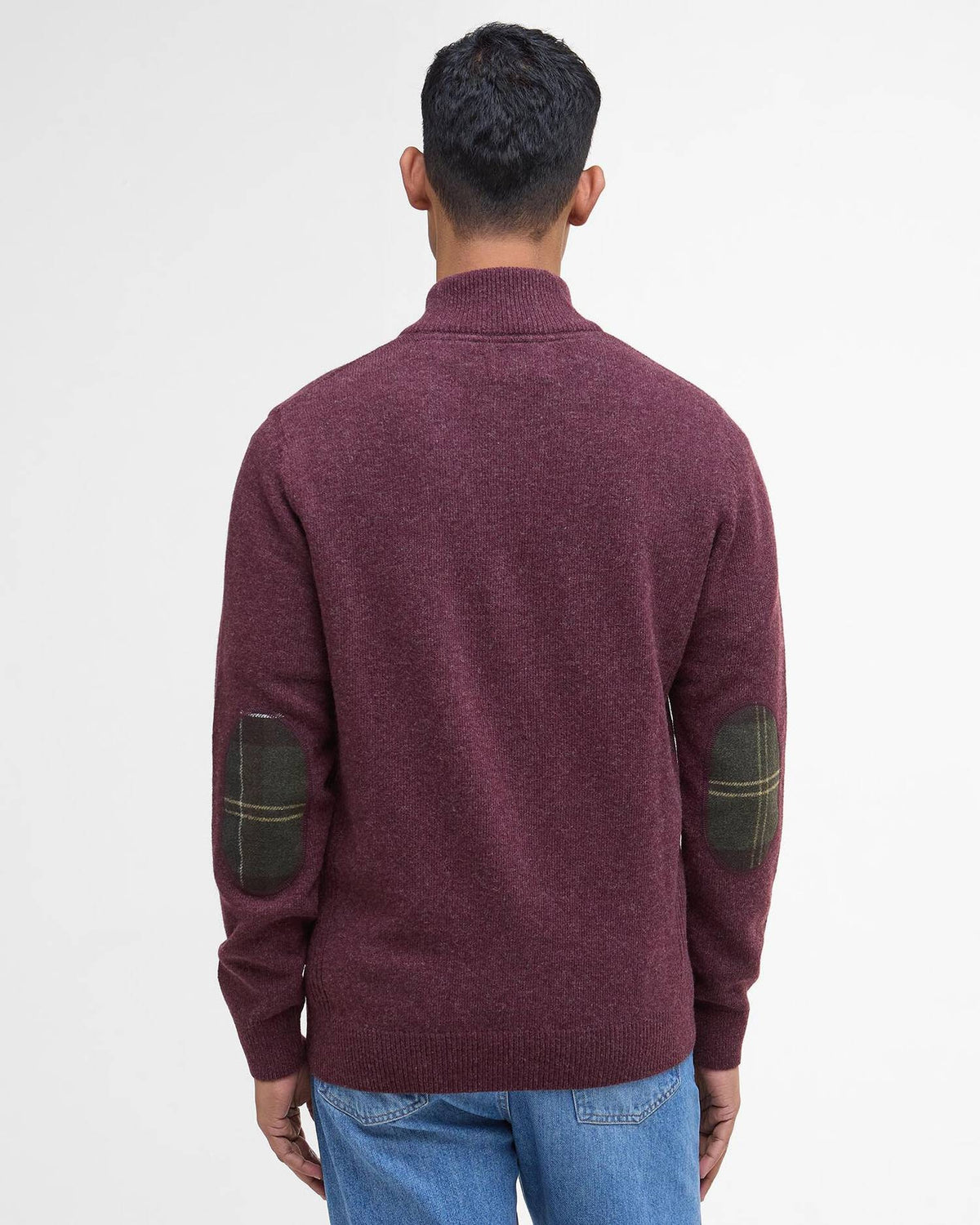 Holden Quarter-Zip Jumper - Ruby Marl