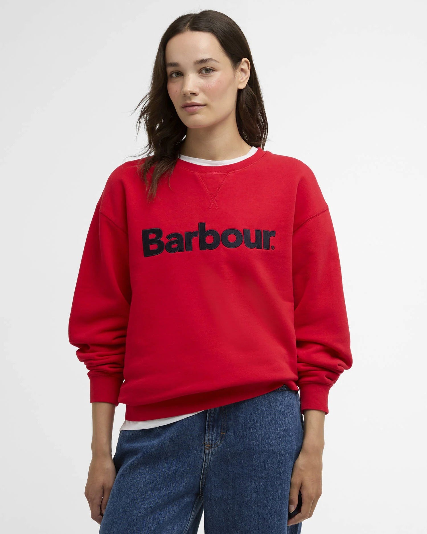 Hartland Logo Sweatshirt - Poppy Red