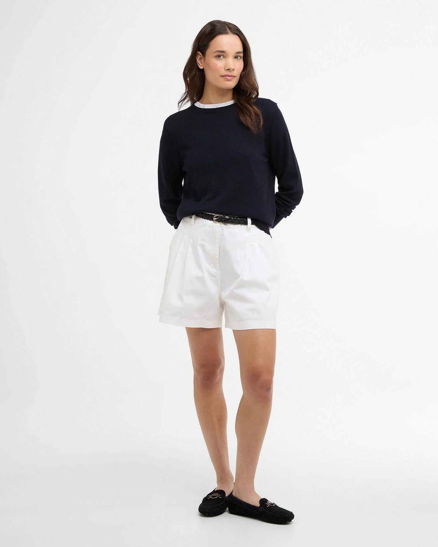 Oakley Merino-Blend Crew Neck Jumper - Navy