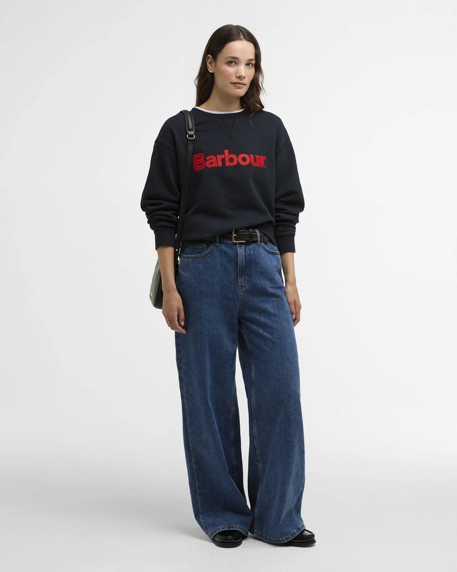Hartland Logo Sweatshirt - Navy