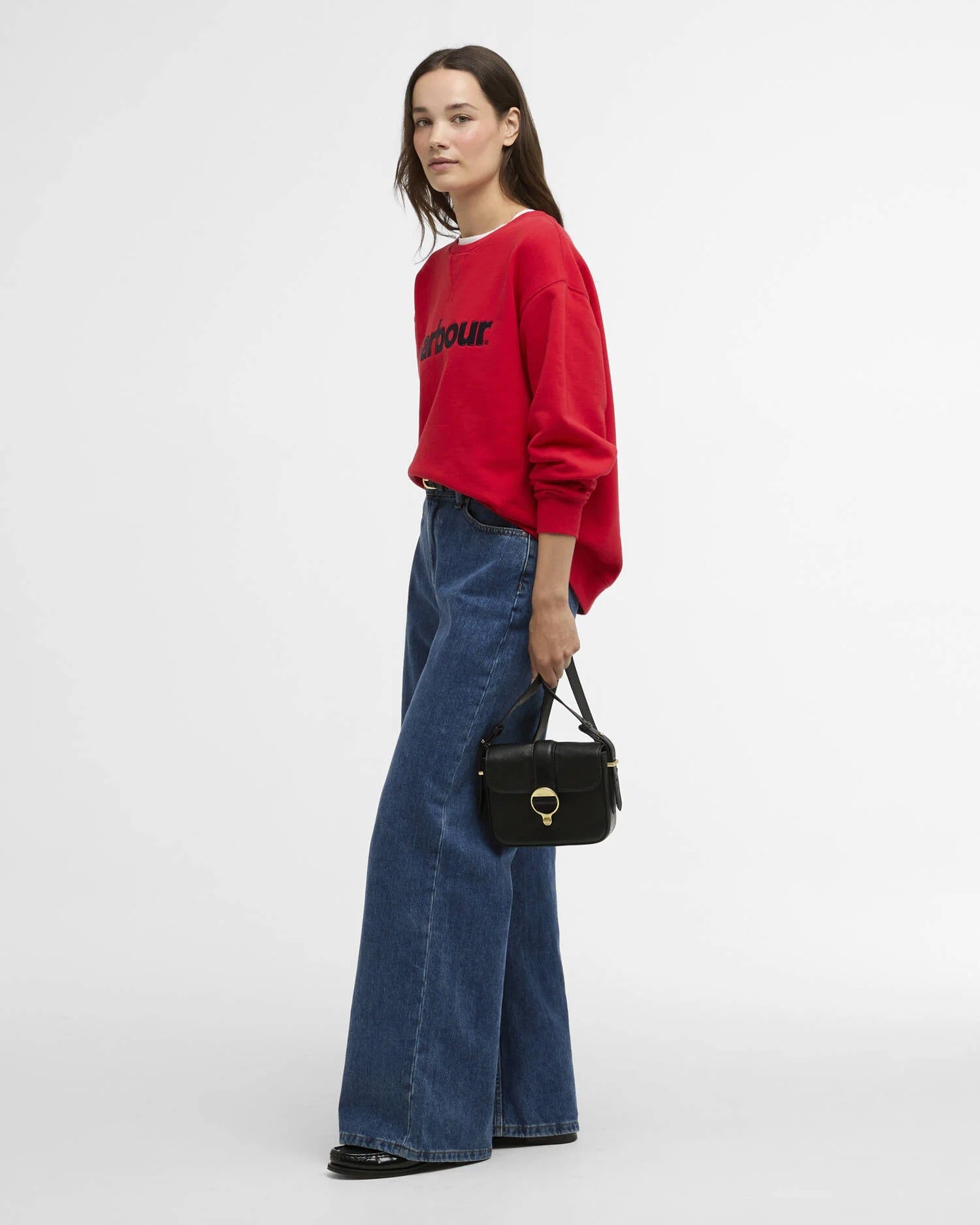 Hartland Logo Sweatshirt - Poppy Red