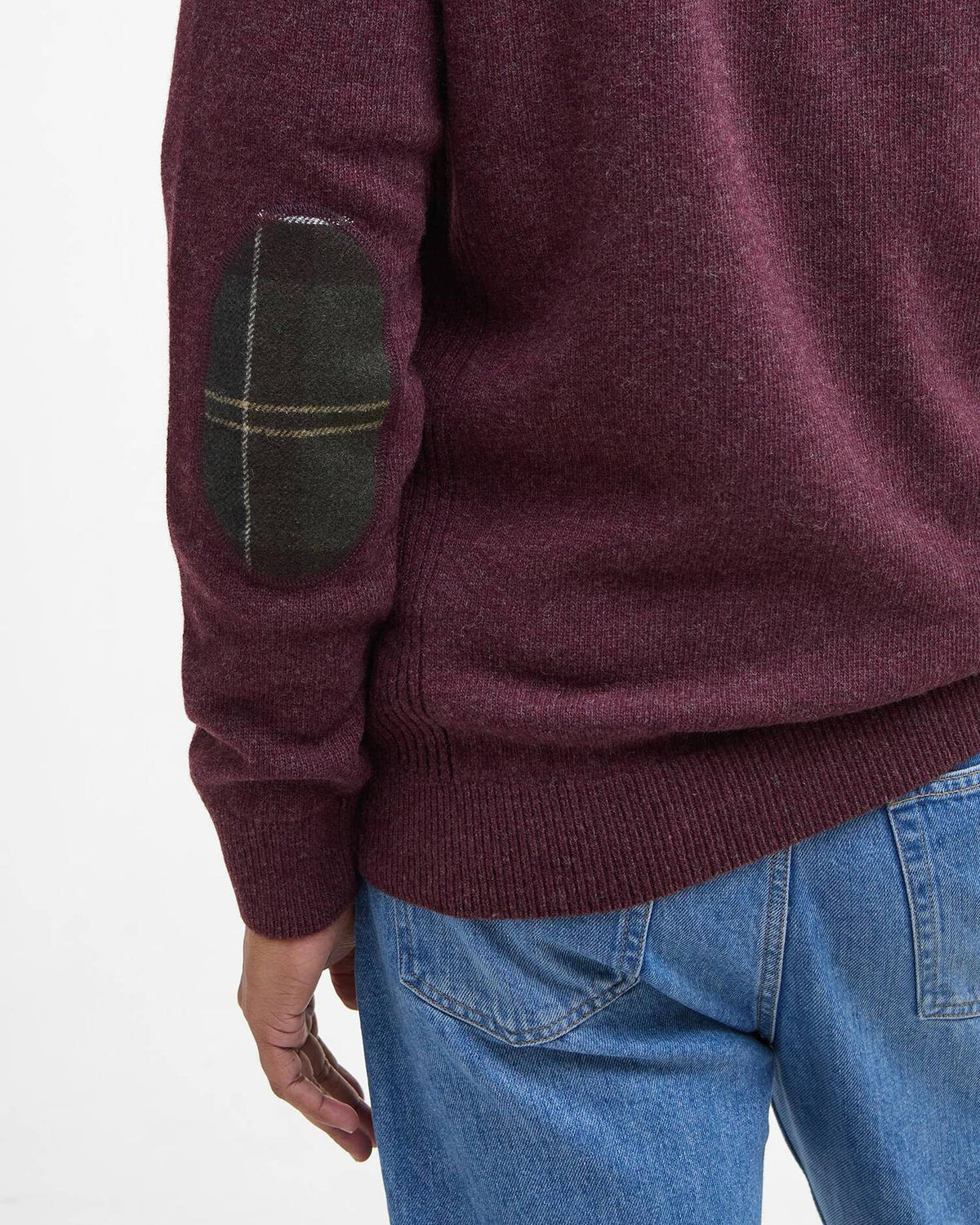 Holden Quarter-Zip Jumper - Ruby Marl