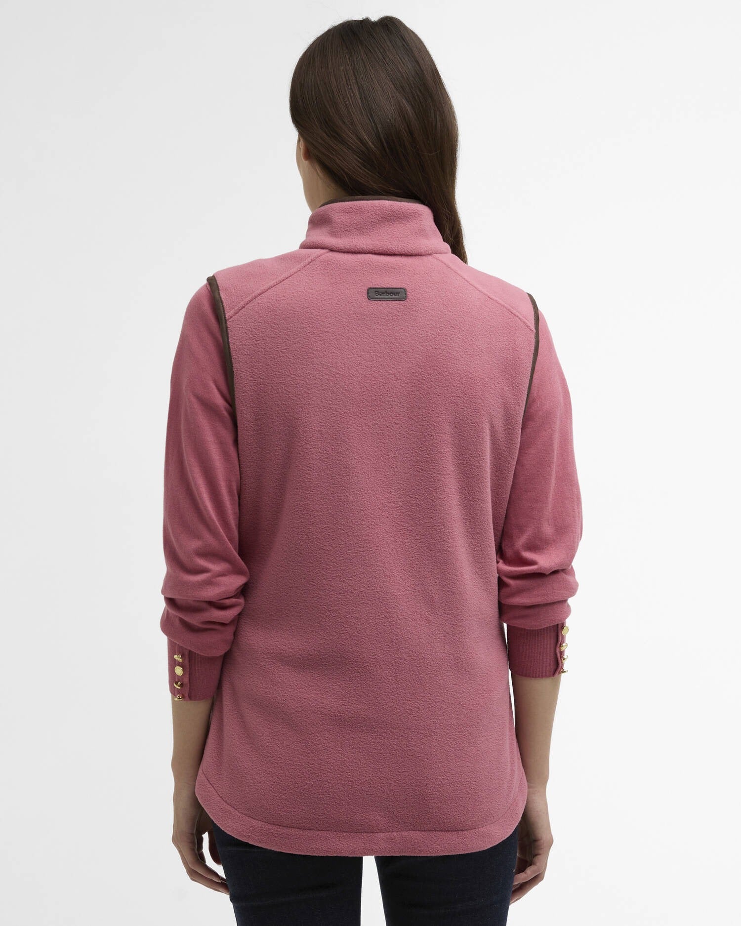 Country Colton Fleece Gilet - Wildberry