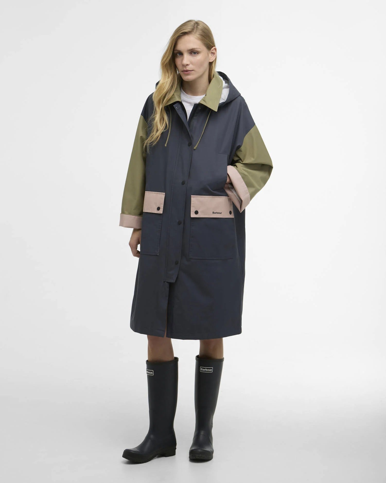 Blearigg Showerproof Jacket - Dusk Grey / Gardenia / Bleached Olive / Lilac Ash