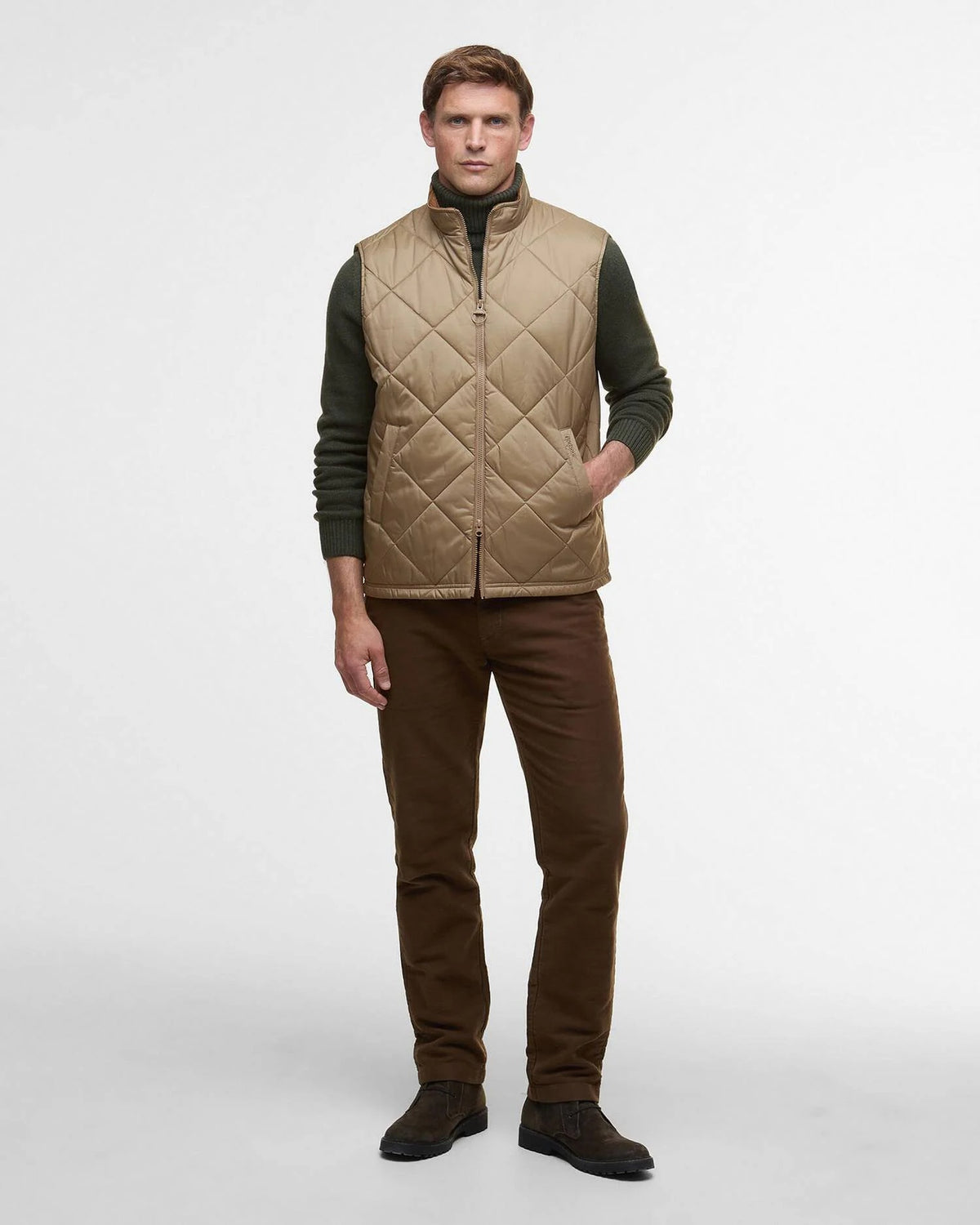 Finn Gilet - Military Brown