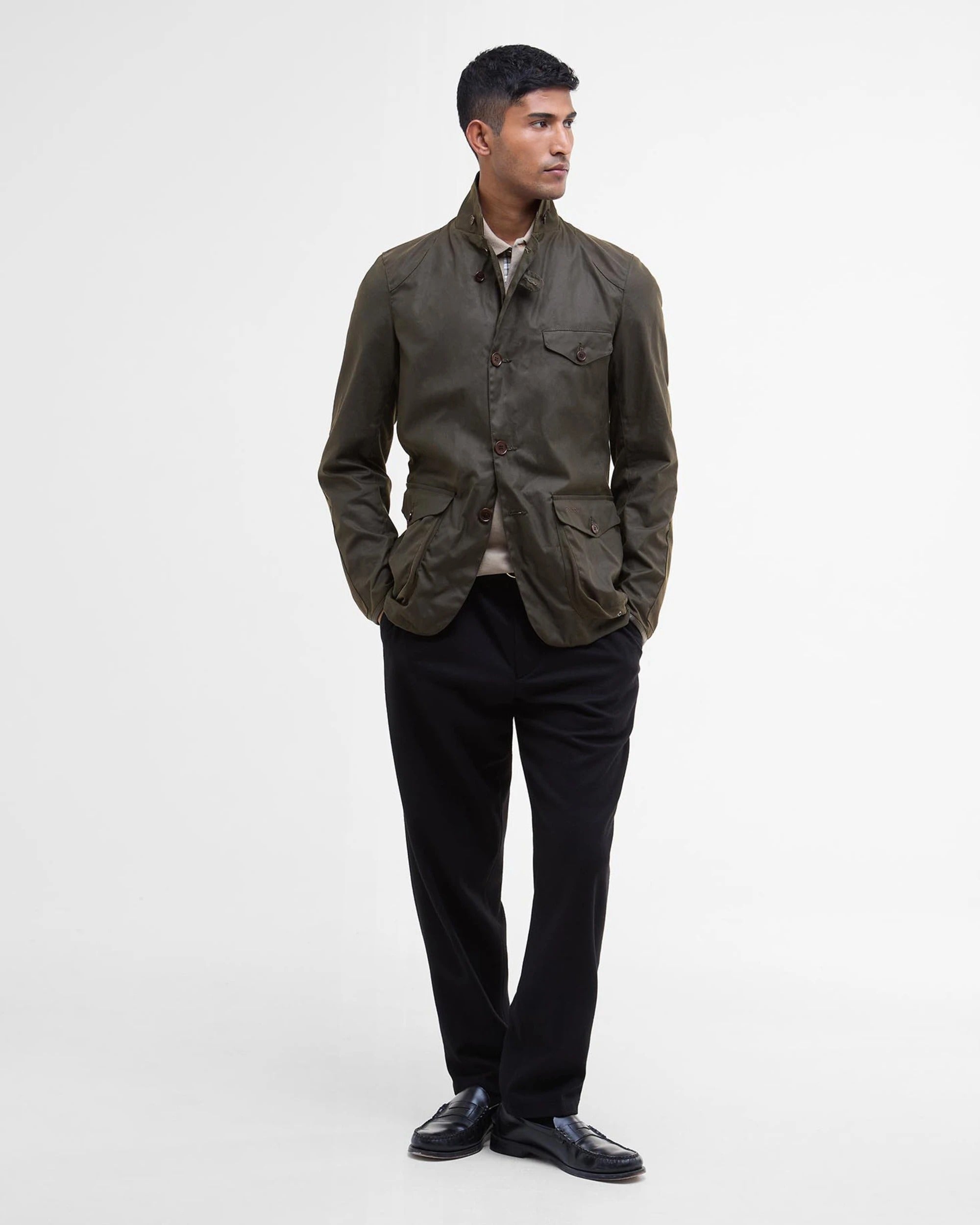 Beacon Sports Wax Jacket - Olive