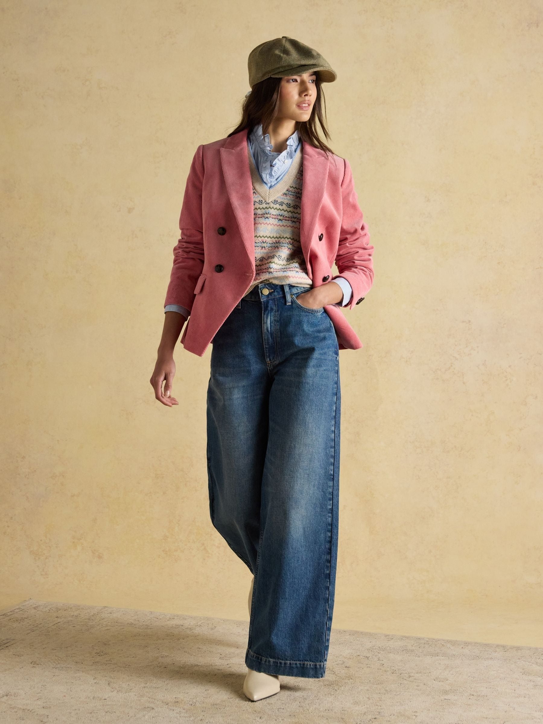 Harrogate Green Baker Boy Hat