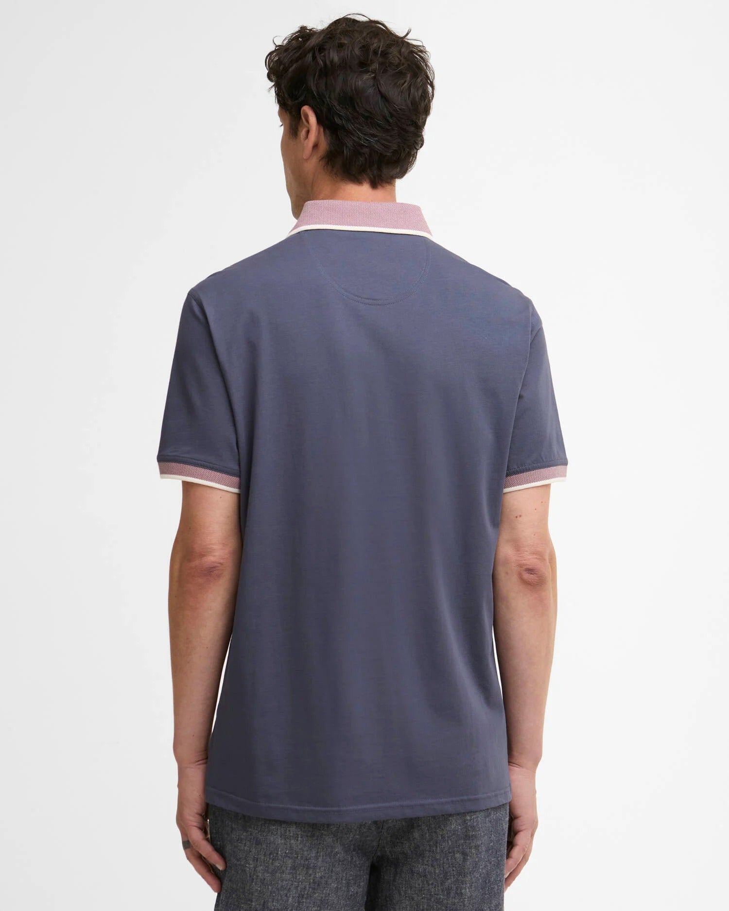Cornsay Short-Sleeved Polo Shirt - Washed Navy