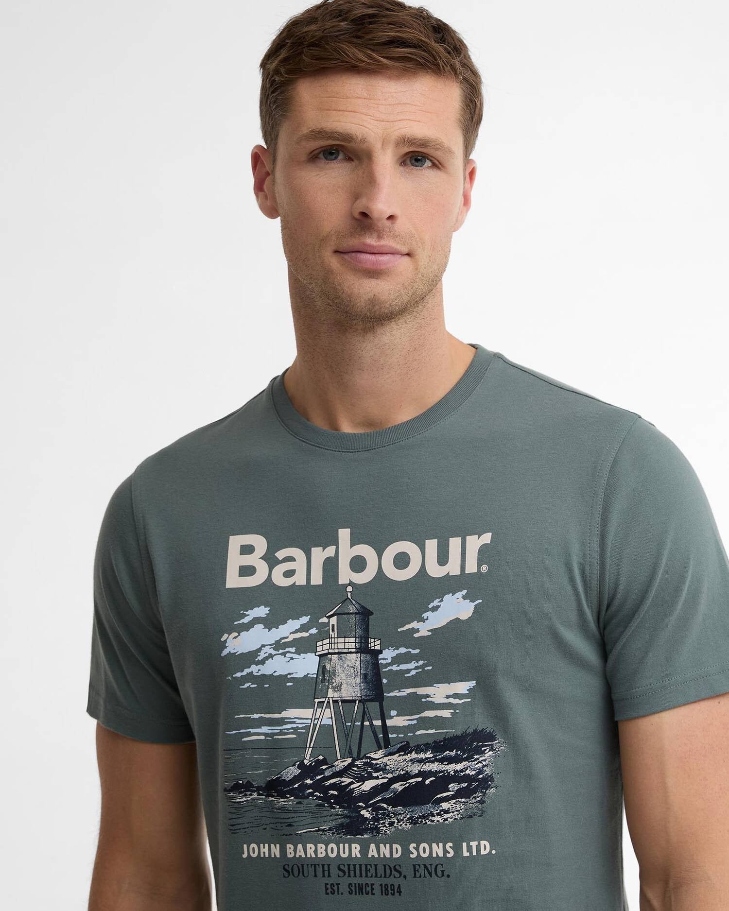 Harbourside Graphic T-Shirt - Vintage Teal