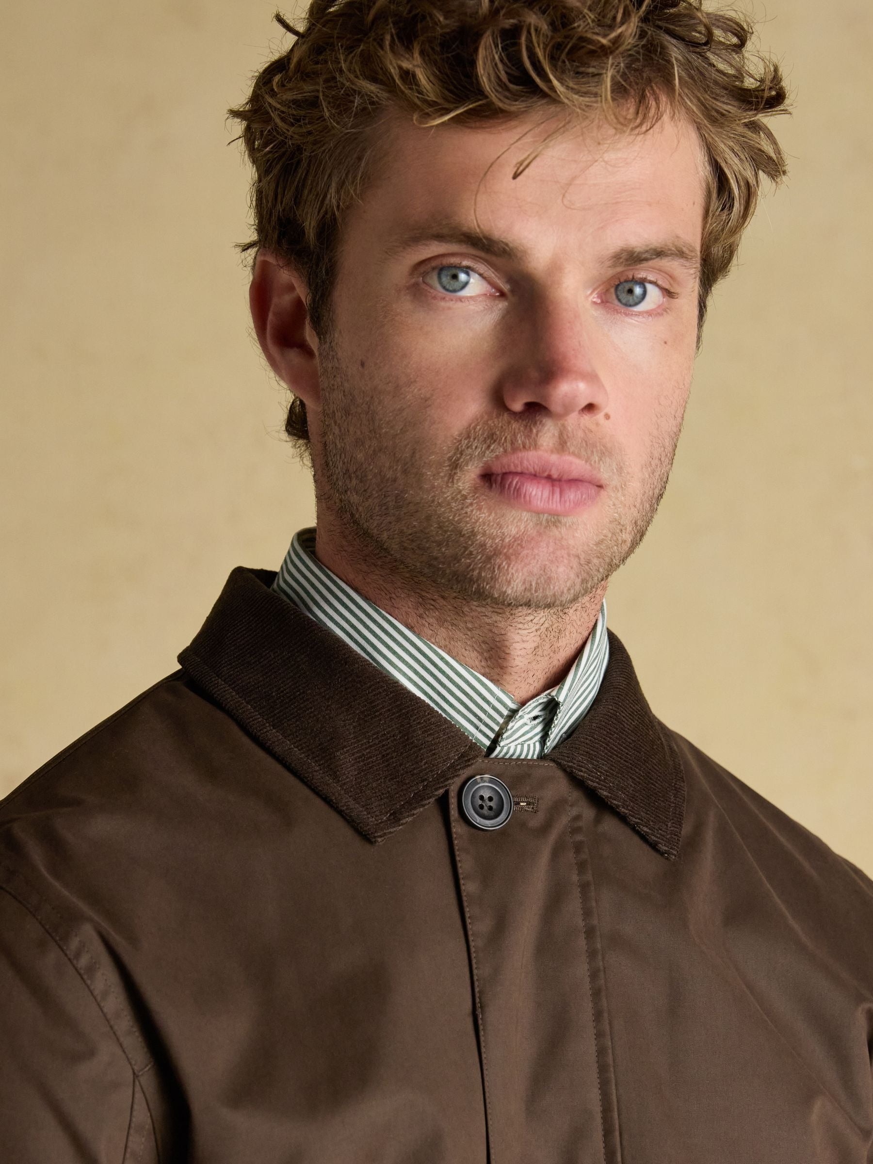 Sandford Brown Waterproof Raincoat