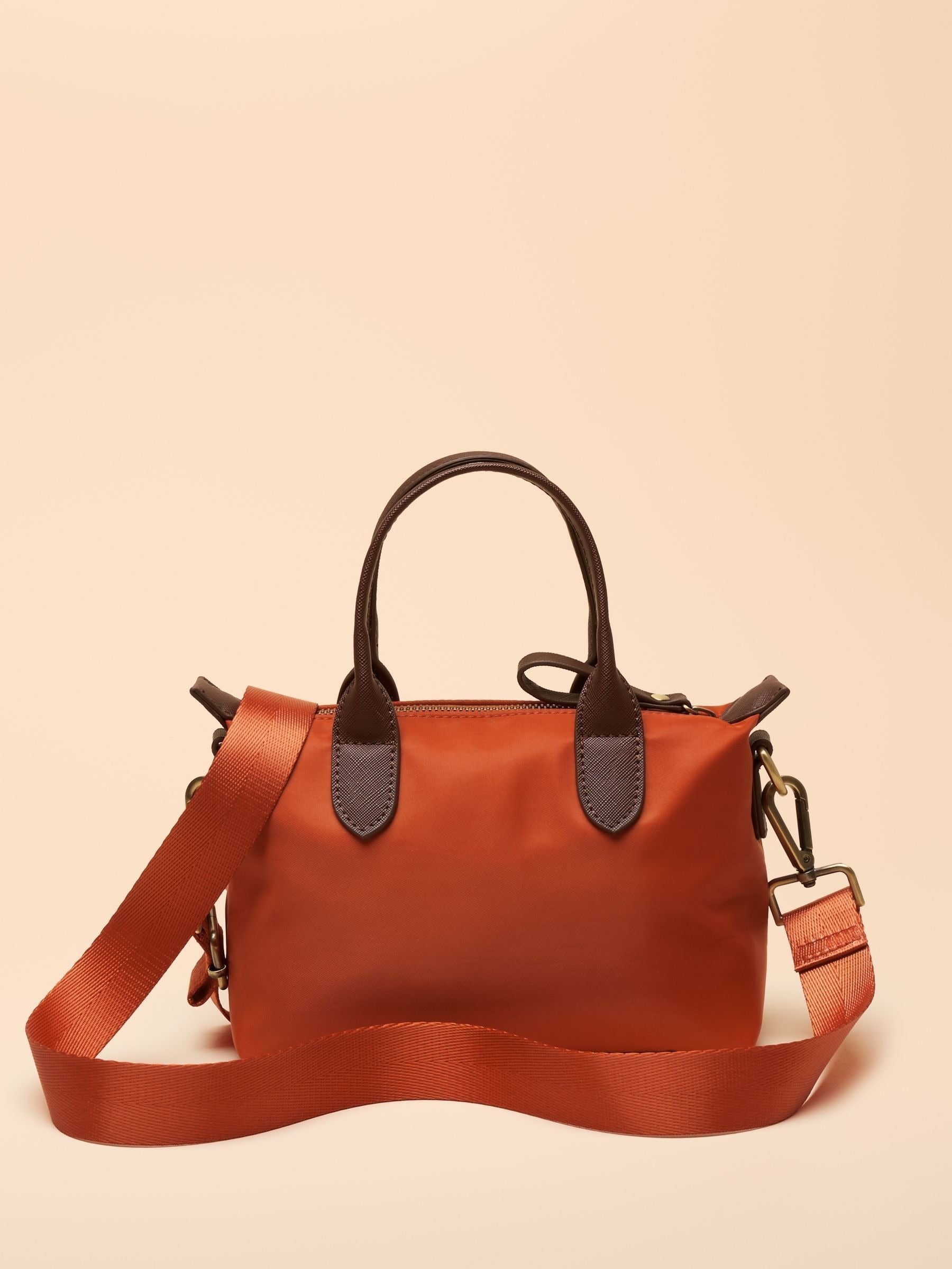 Edie Orange Crossbody Bag
