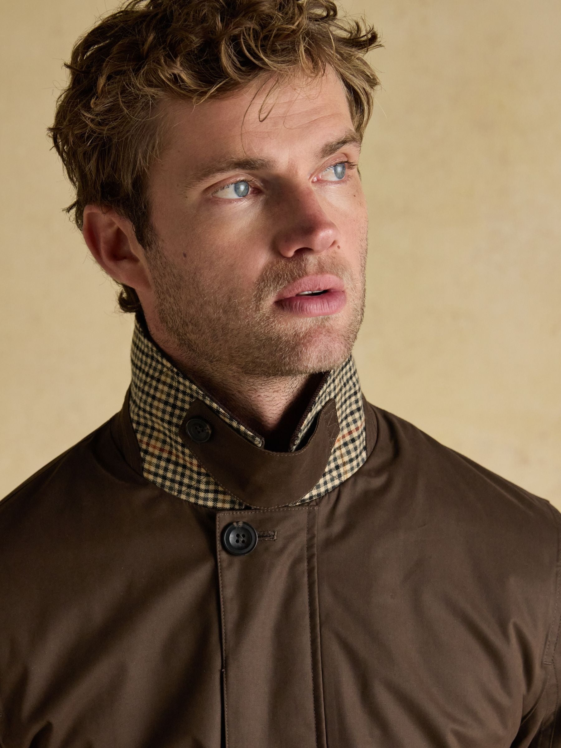 Sandford Brown Waterproof Raincoat