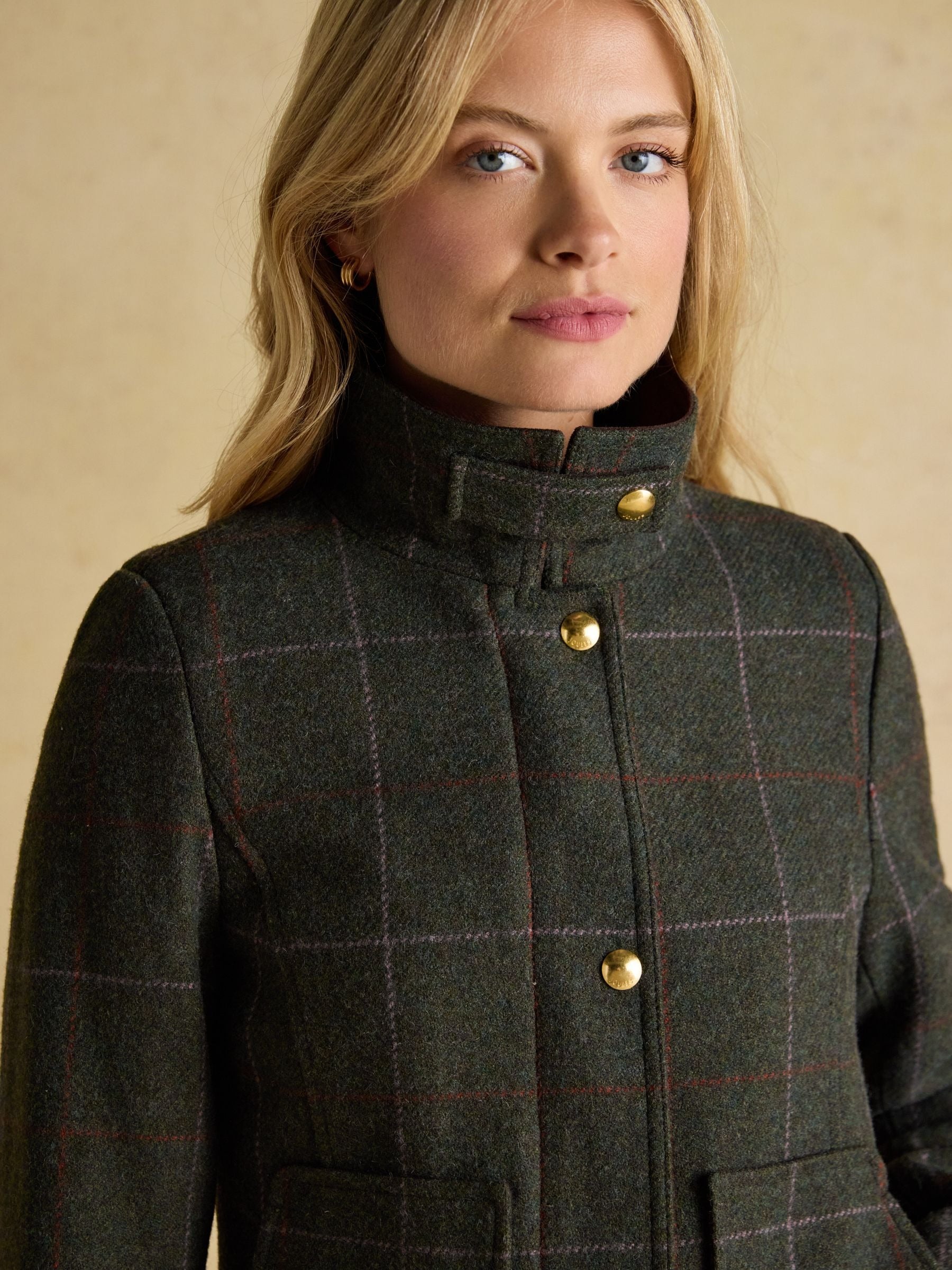 Classic Fieldcoat Green Tweed Coat