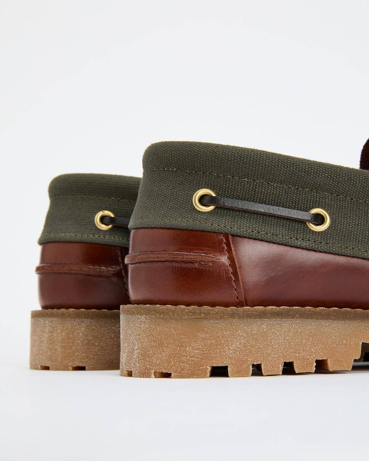 Re-Engineered Deck Boat Shoes - Mahogany