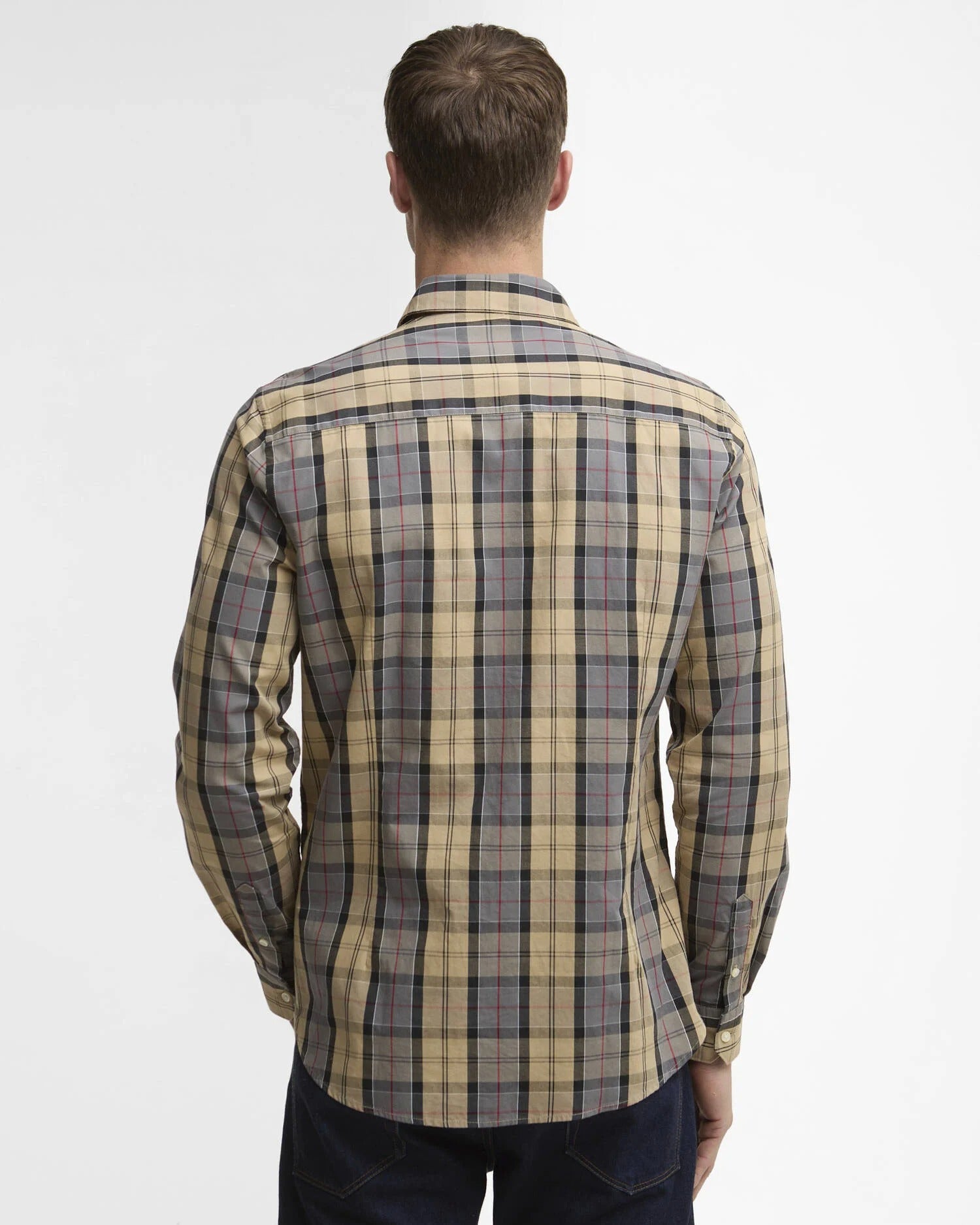 Kenton Tailored Long-Sleeved Shirt - Dress Tartan
