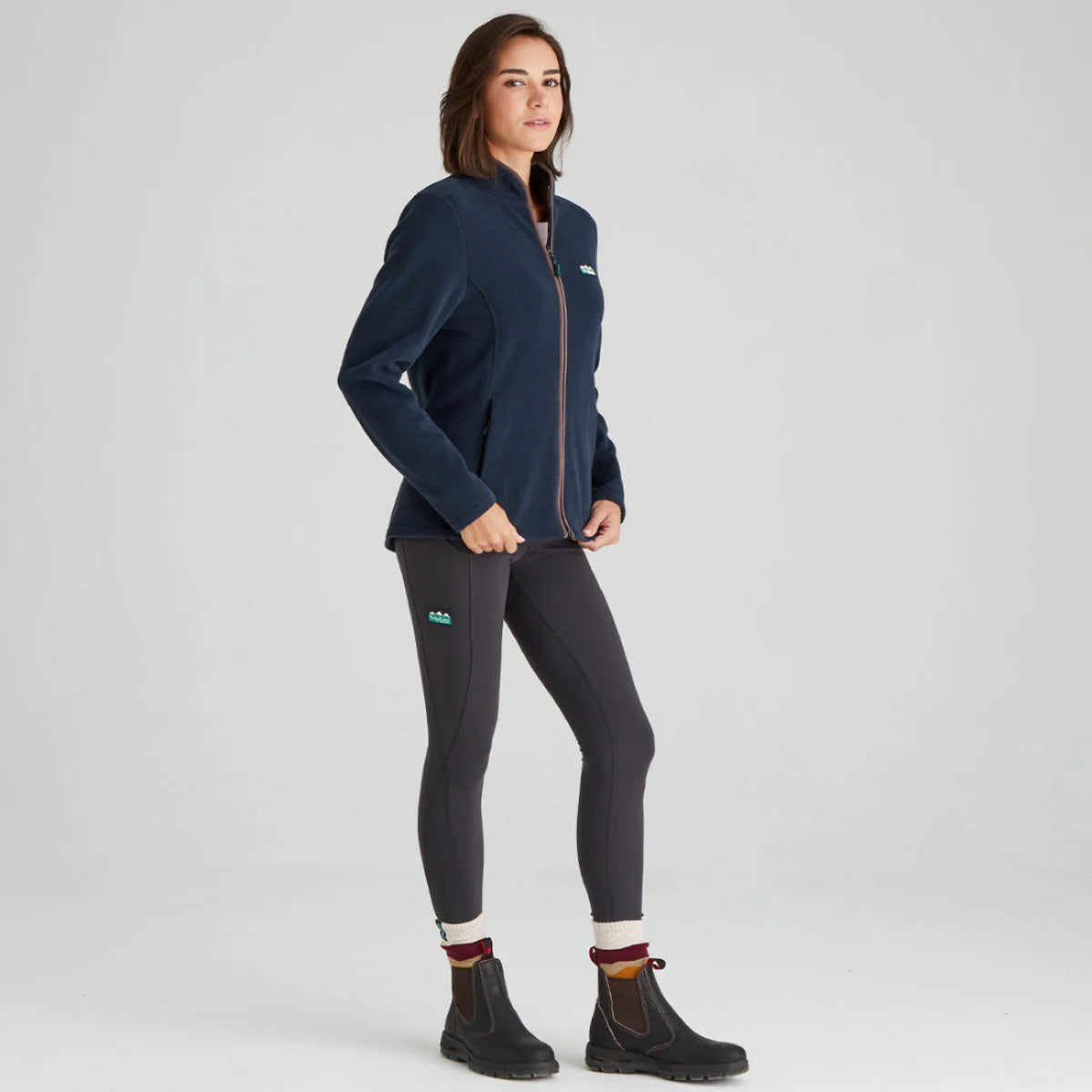 Women's Brenna Fleece Jacket - Navy
