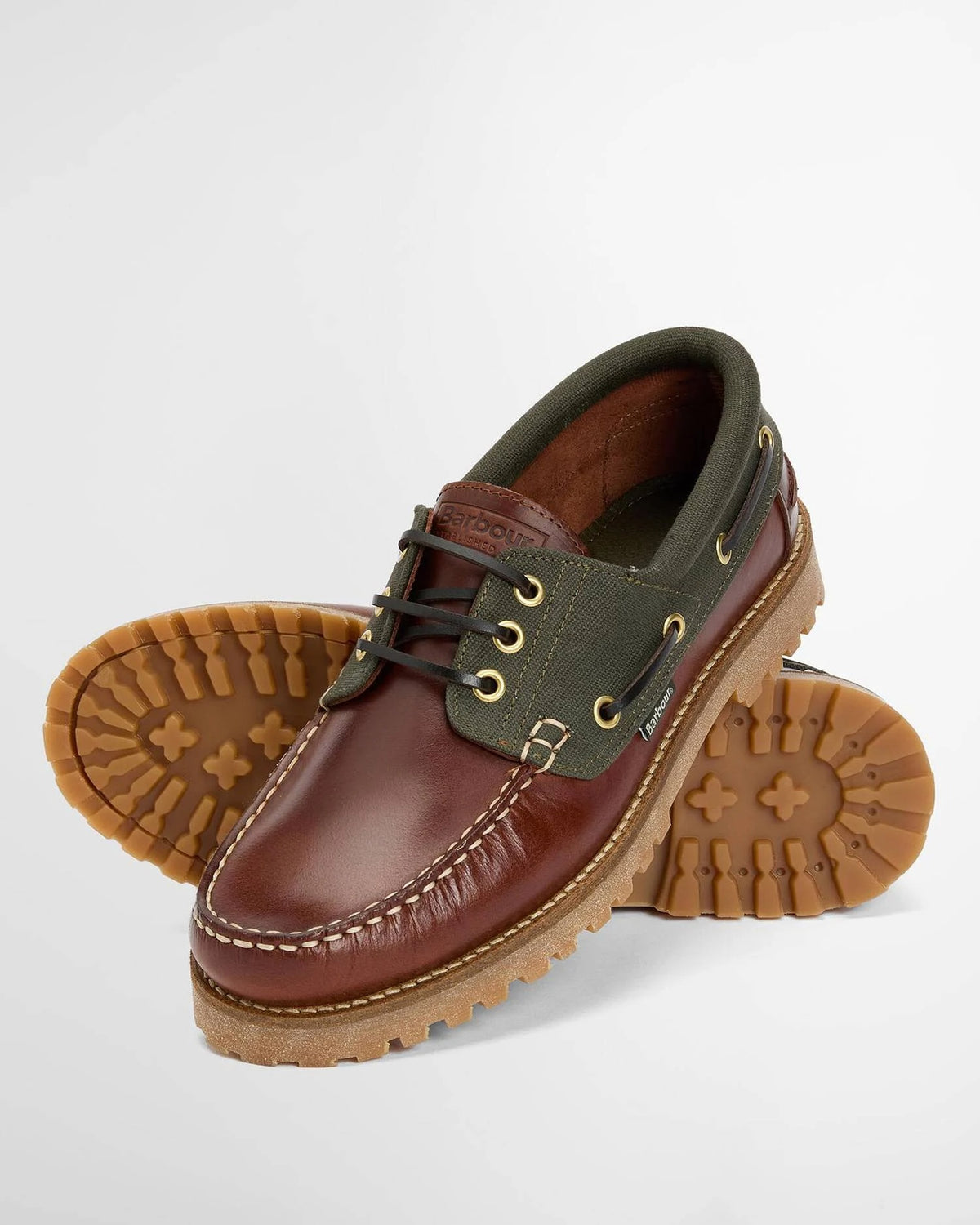 Re-Engineered Deck Boat Shoes - Mahogany