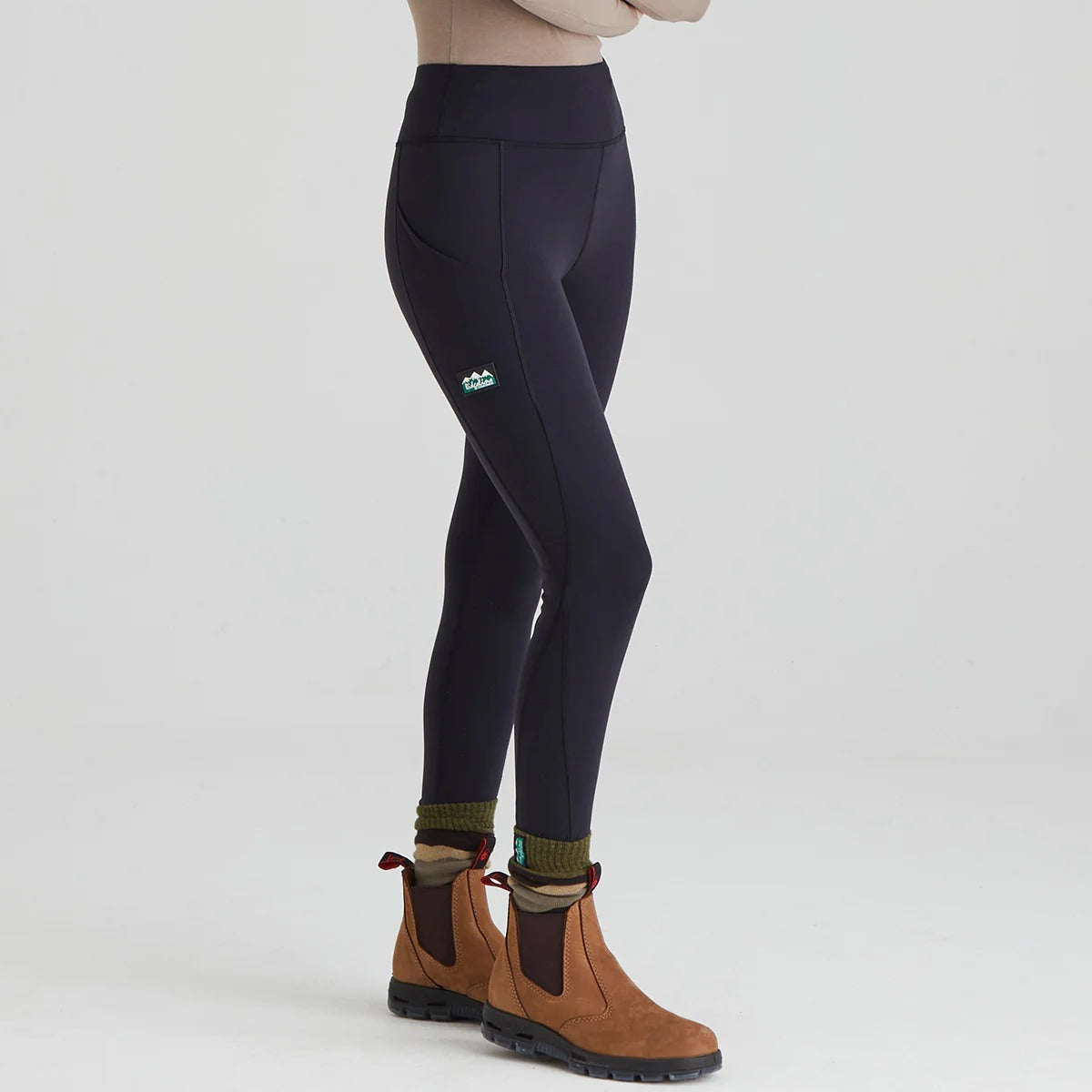 Womens Infinity Leggings - Black
