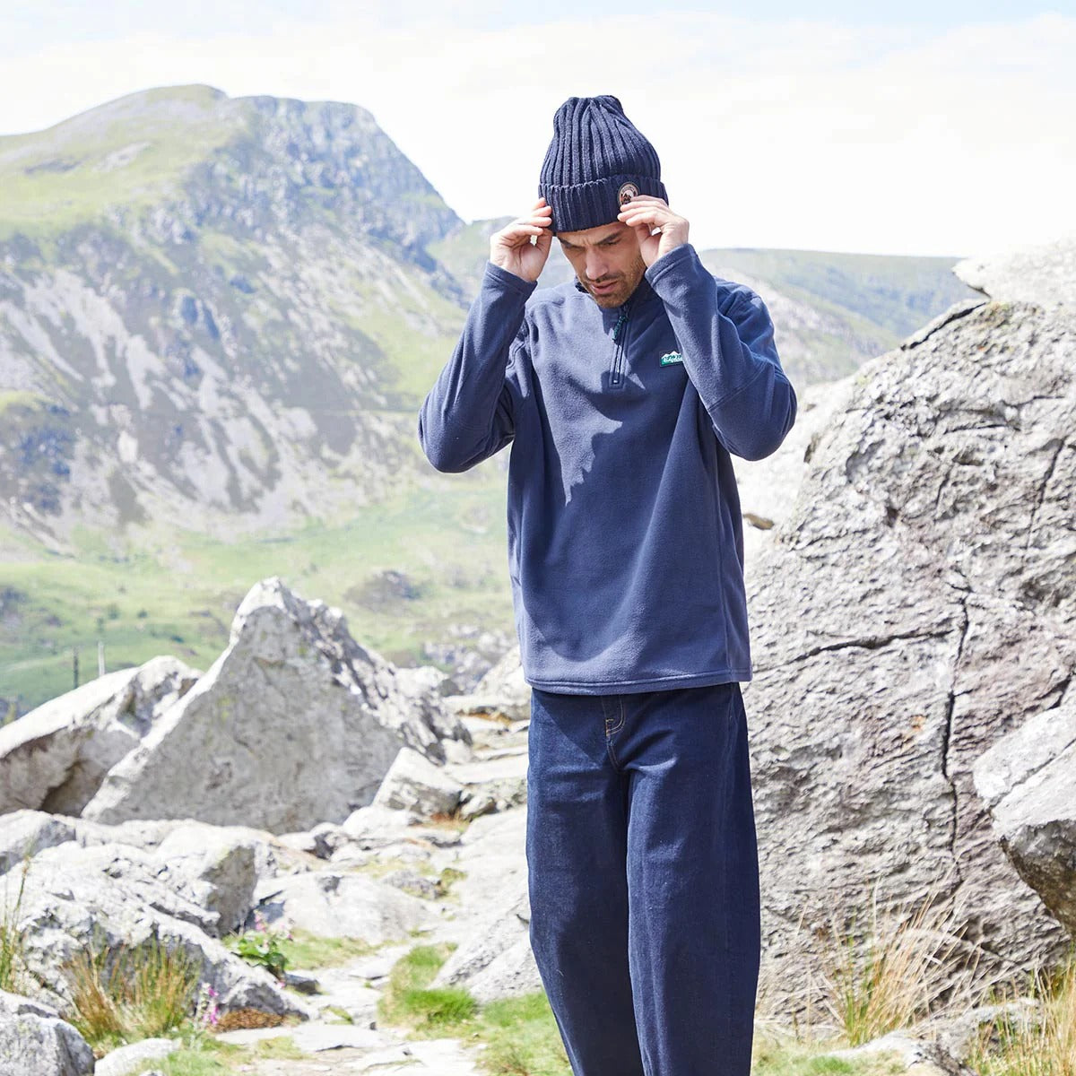 Men's Narvik Fleece - Navy