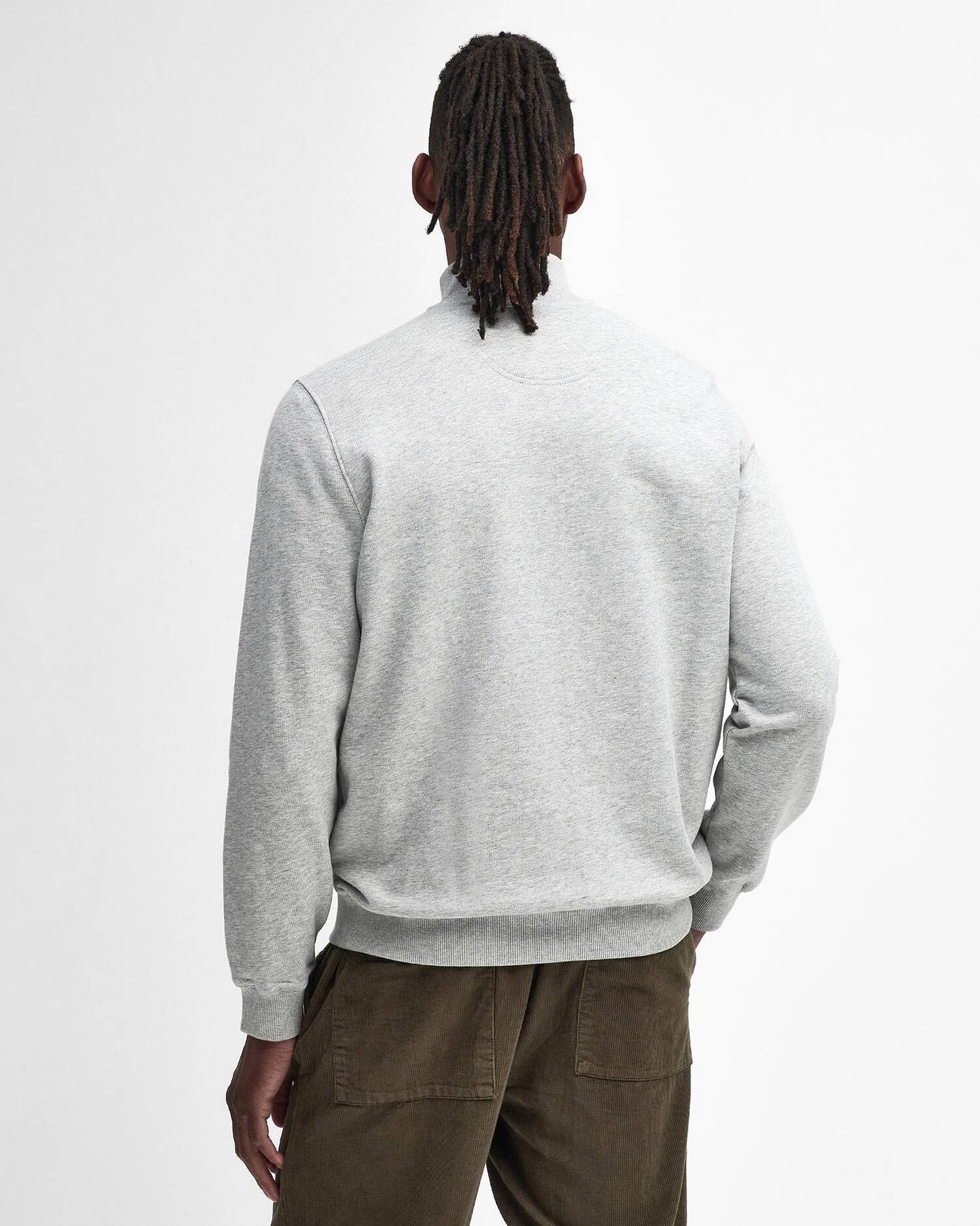 Beckhill Quarter-Zip Sweatshirt - Grey Marl