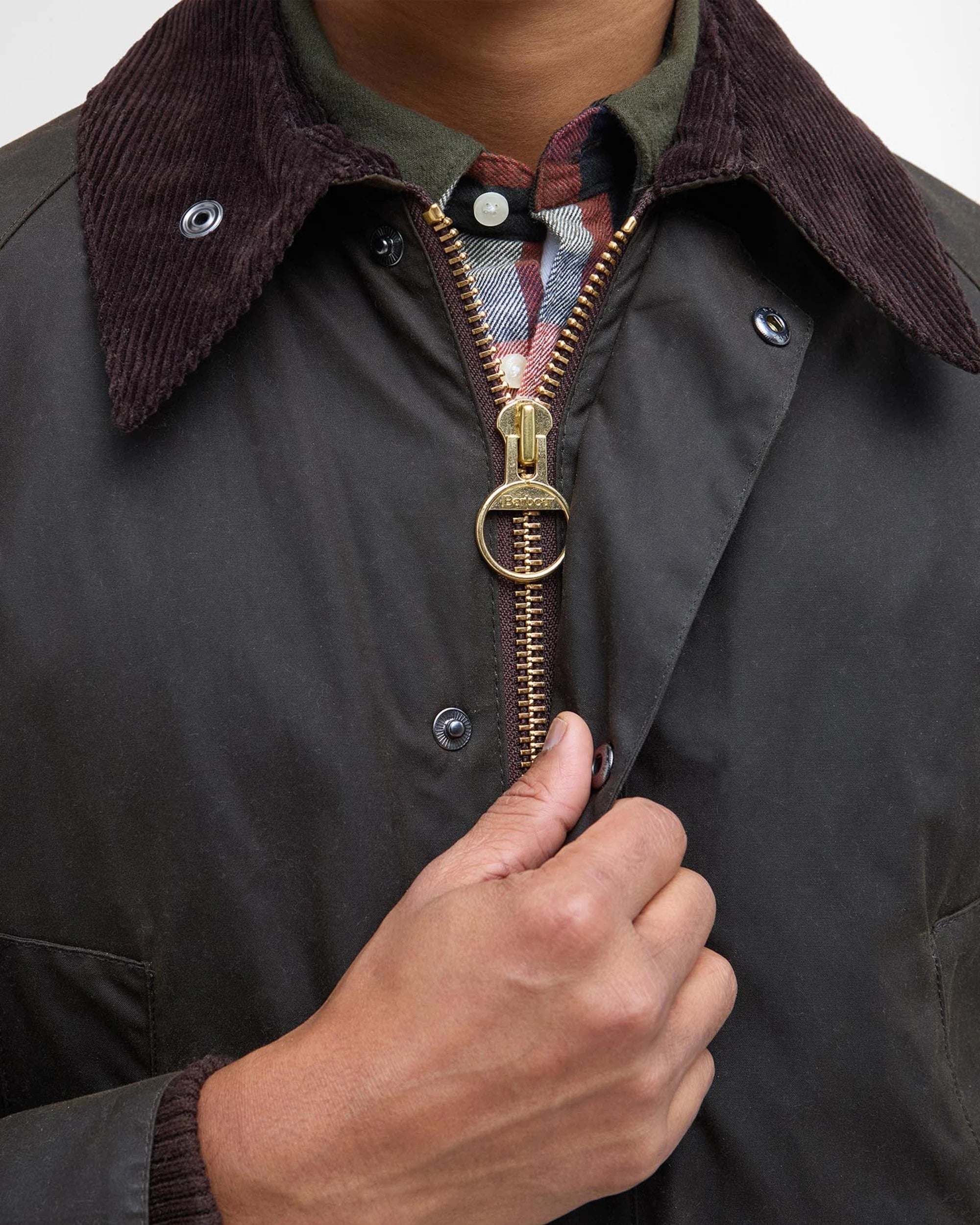 Classic Bedale Wax Jacket - Olive