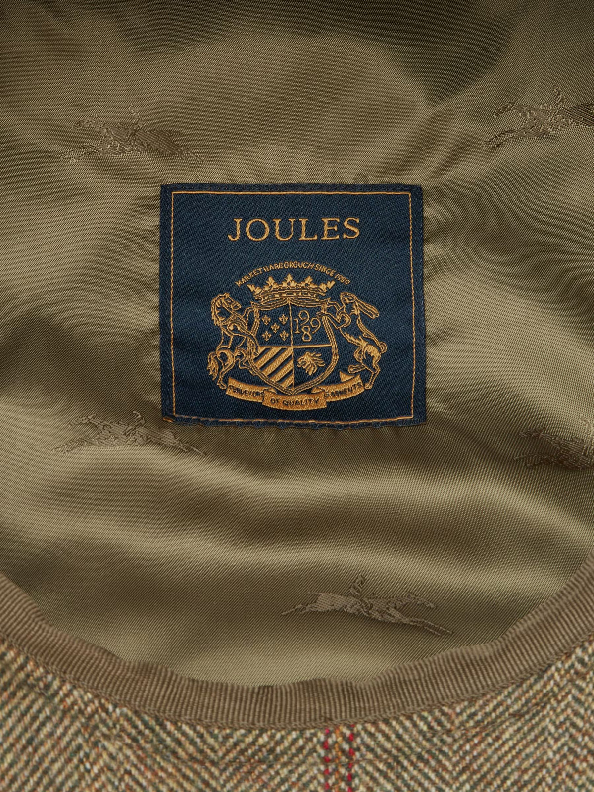Harrogate Khaki Tweed Baker Boy Cap