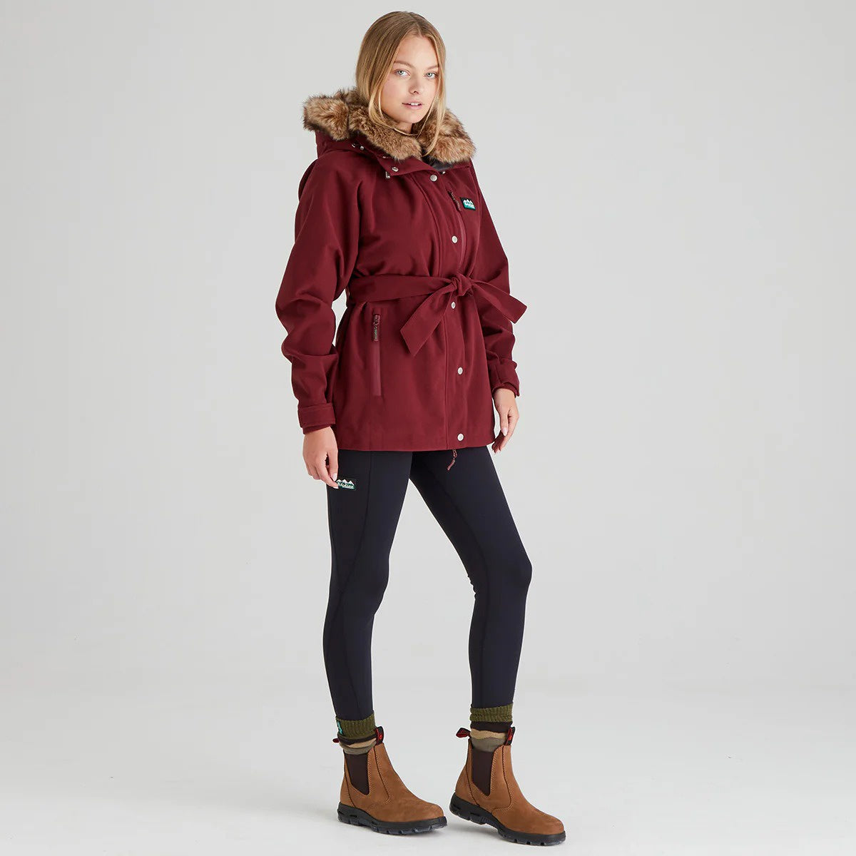 Women's Monsoon Nordic Smock Winter Berry