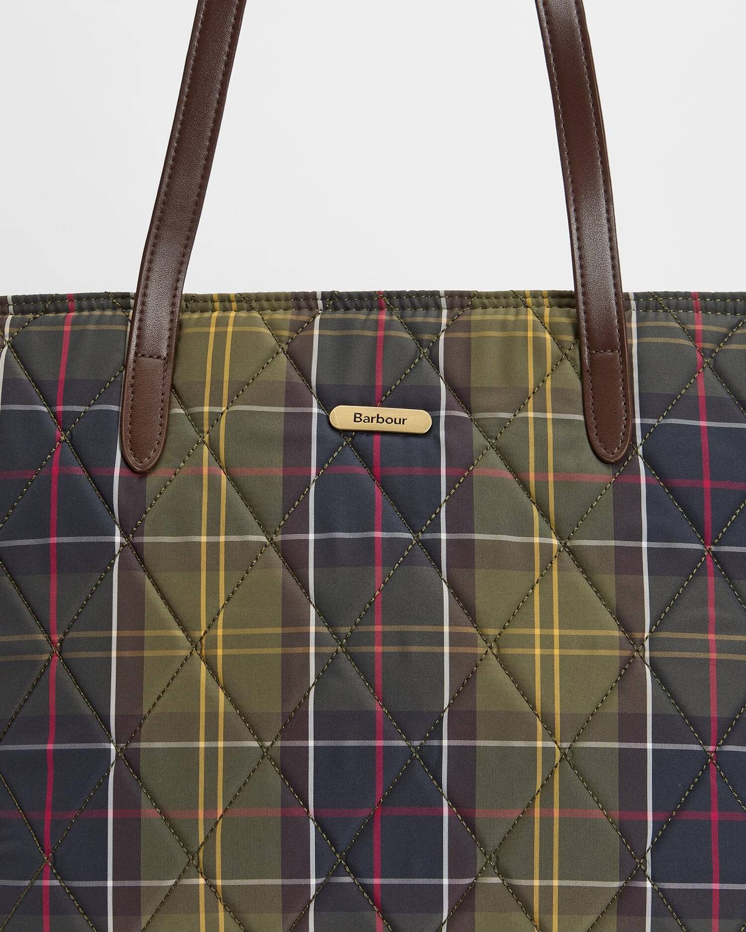 Wetherham Quilted Tartan Tote Bag - Classic Tartan