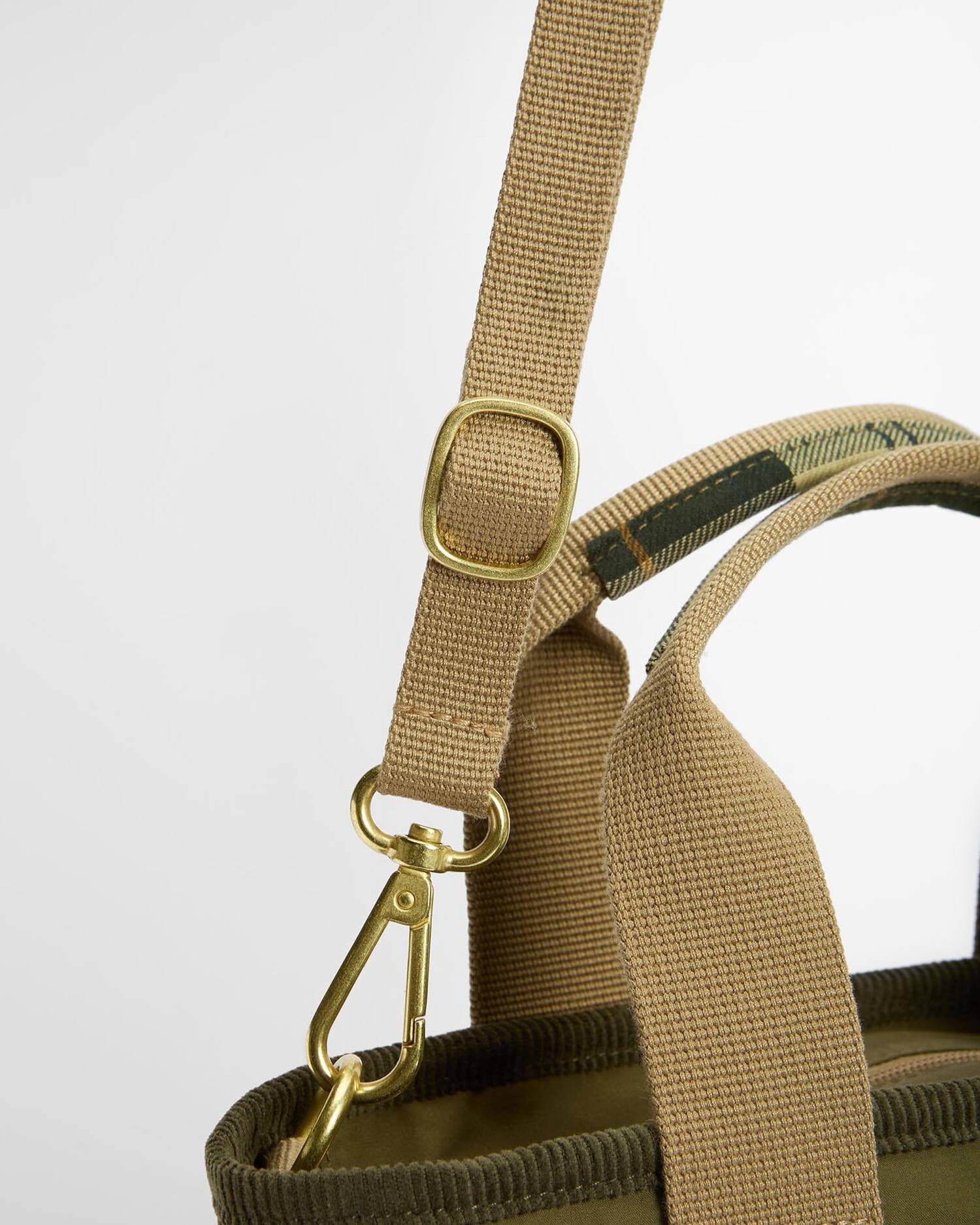 Mini Mya Tote Bag - Dusky Green