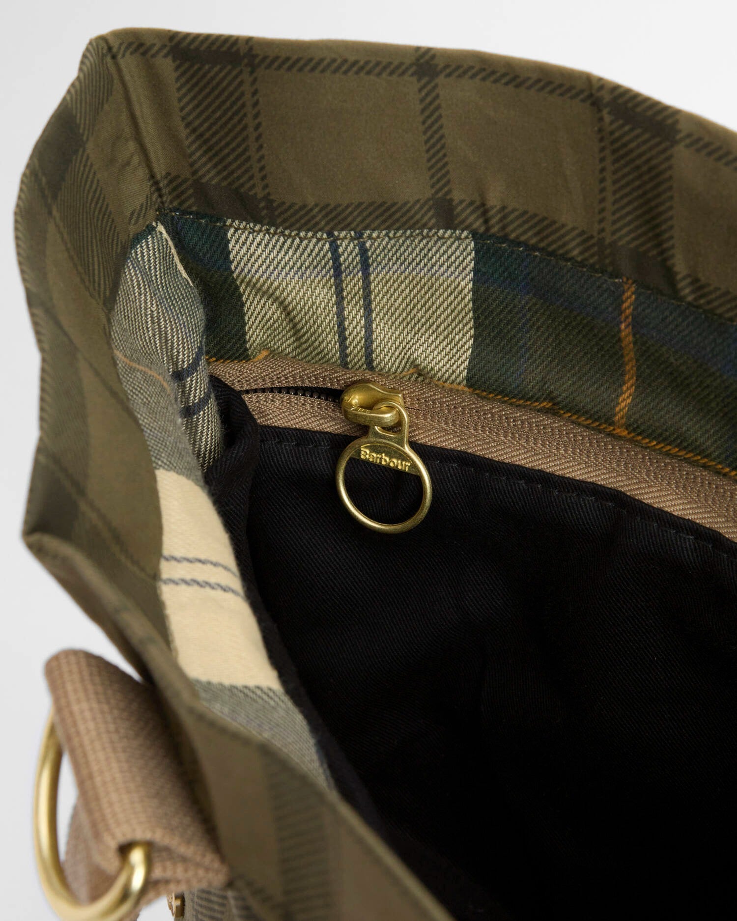 Transport Carry-All Tote Bag - Dusky Green Tartan