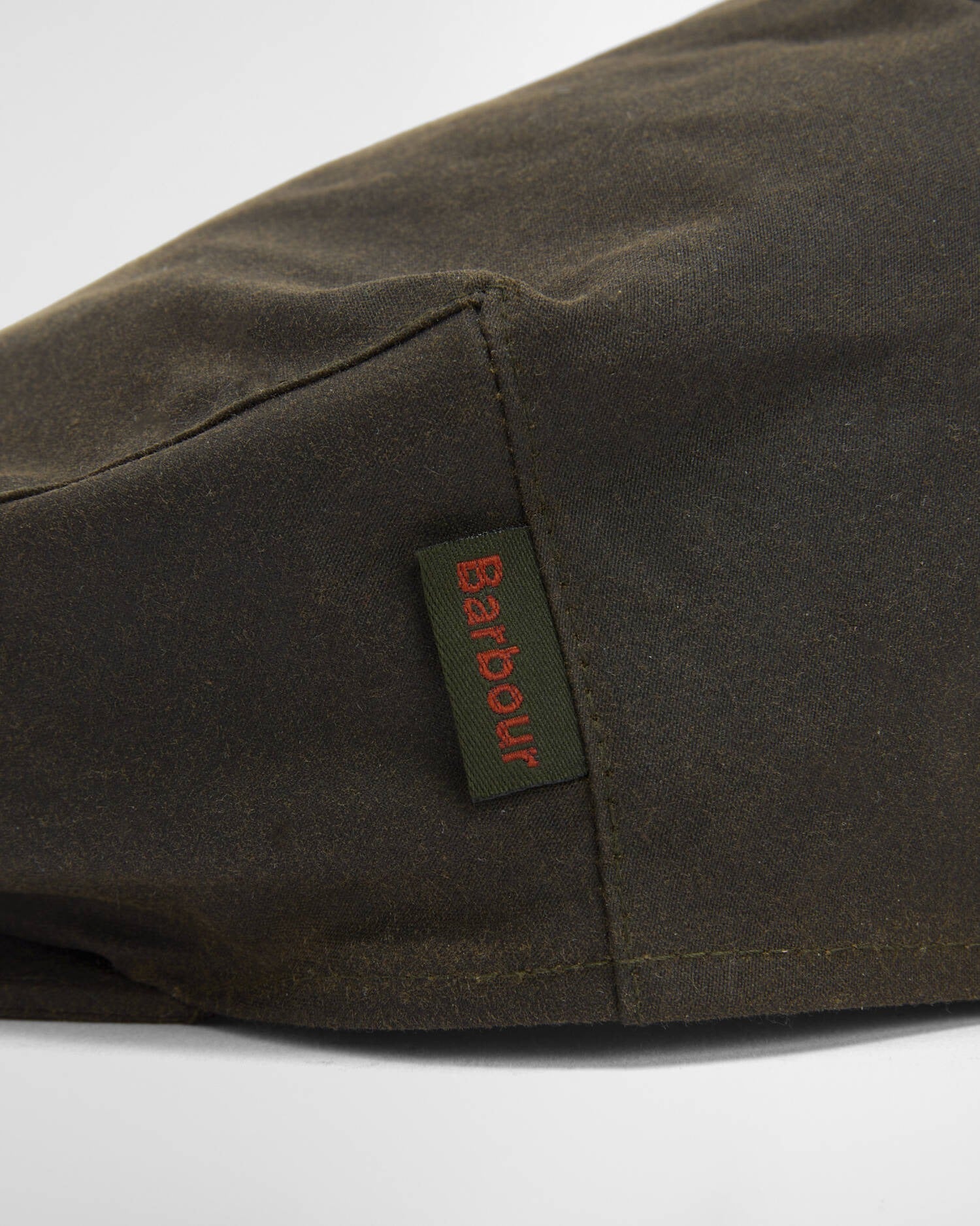 Cheviot Wax Flat Cap - Olive