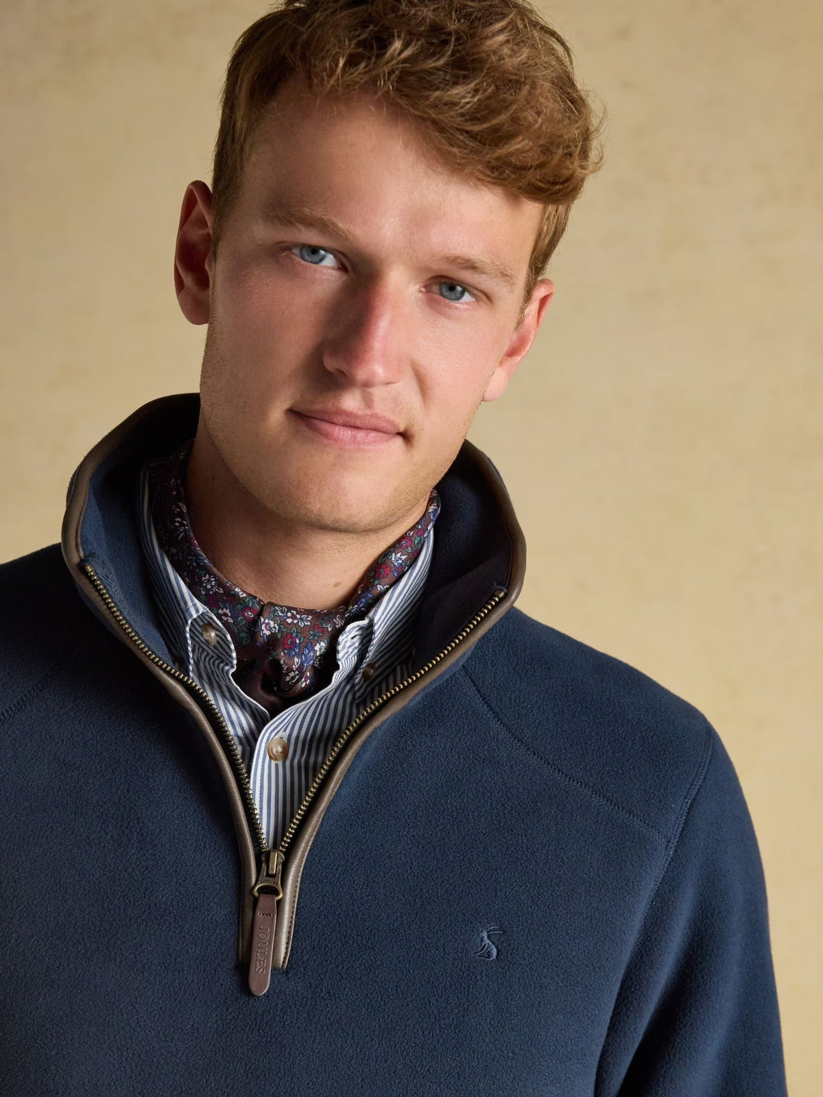 Heritage Fleece Navy Quarter Zip