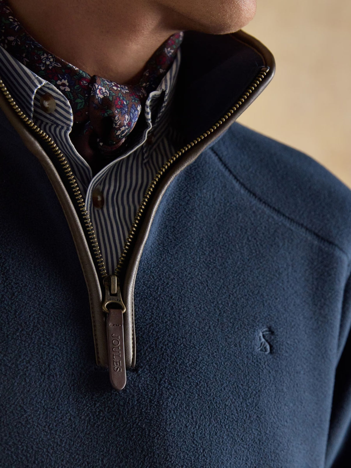 Heritage Fleece Navy Quarter Zip