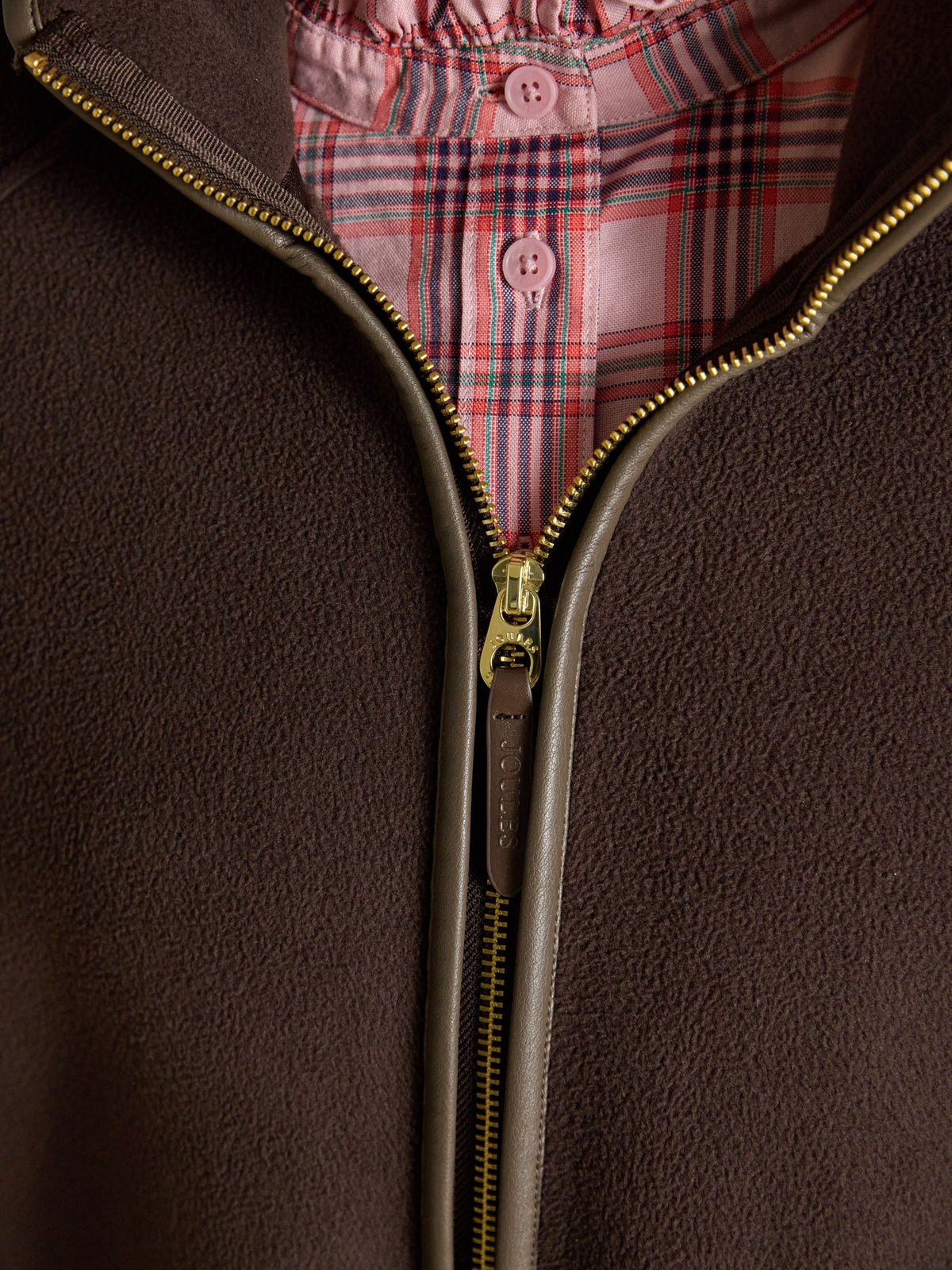 Heritage Chocolate Brown Longline Polar Fleece Cape