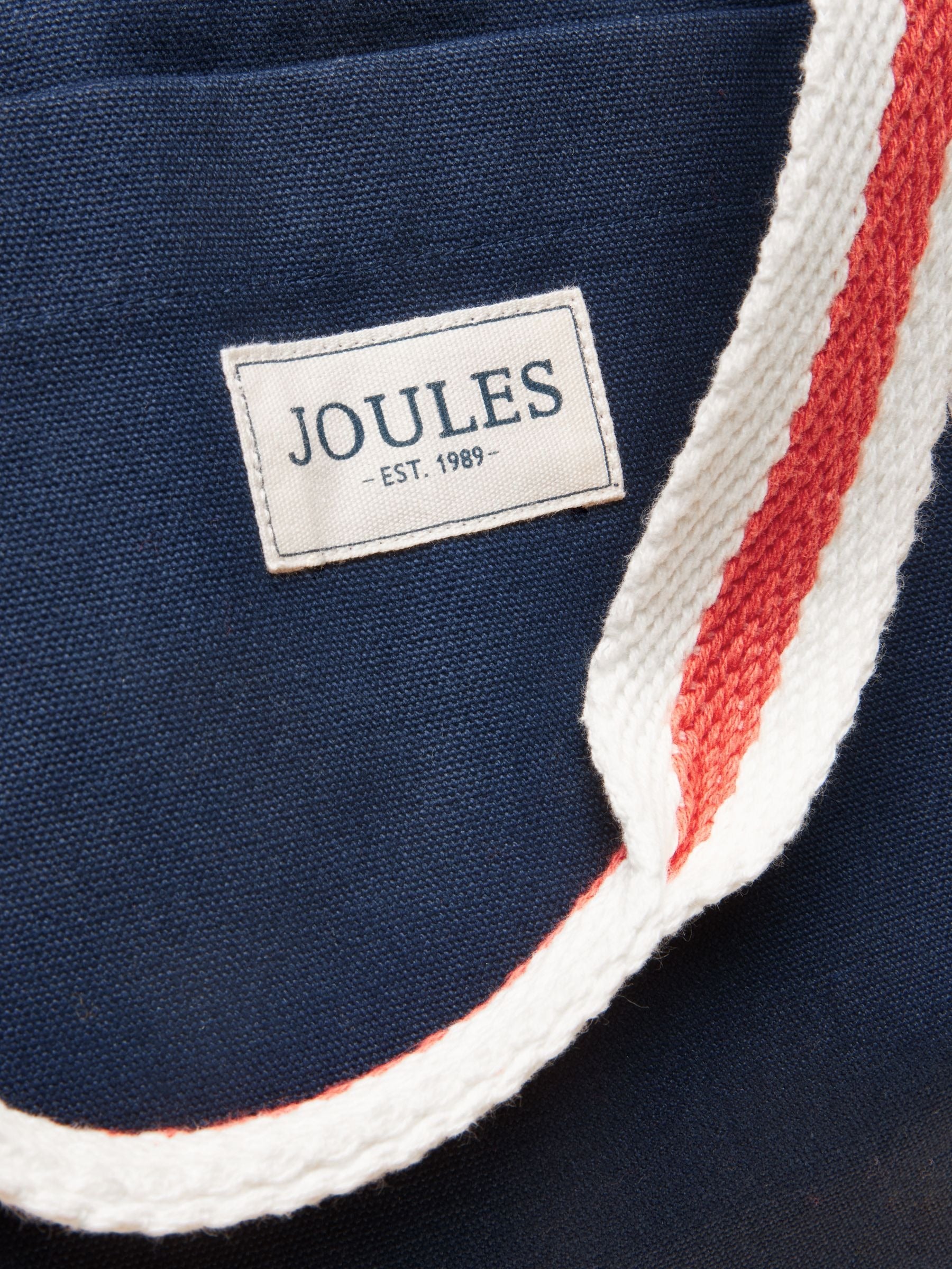 Promenade Navy Canvas Tote Bag
