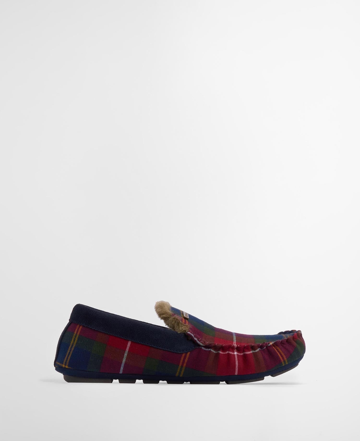 Monty Slippers - Winterberry Tartan