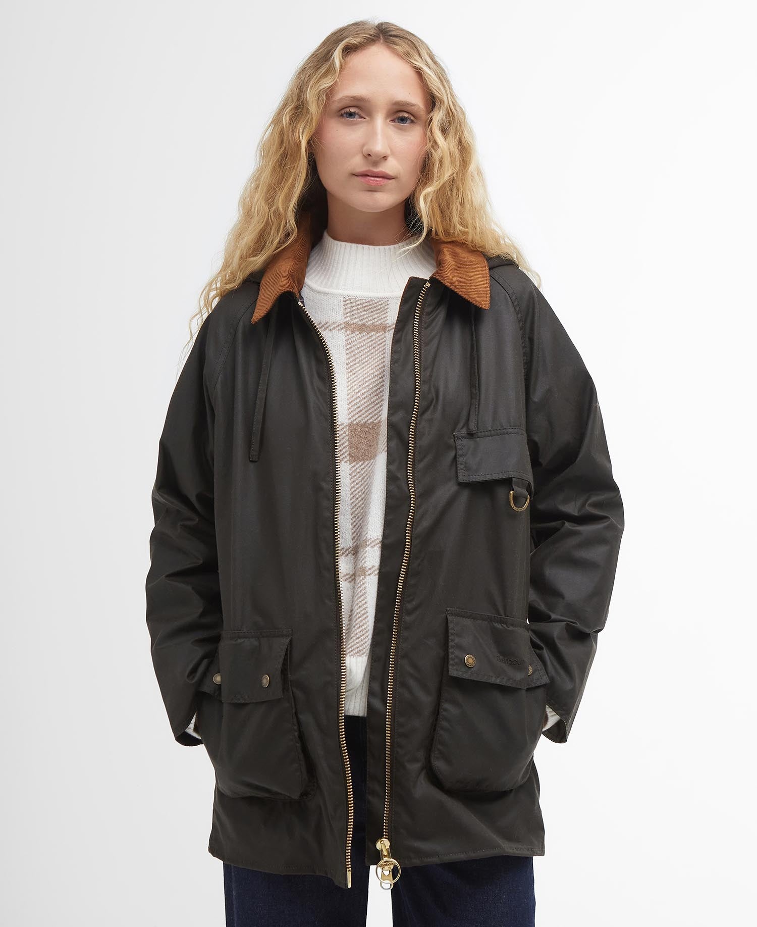 Highclere Waxed Jacket - Olive