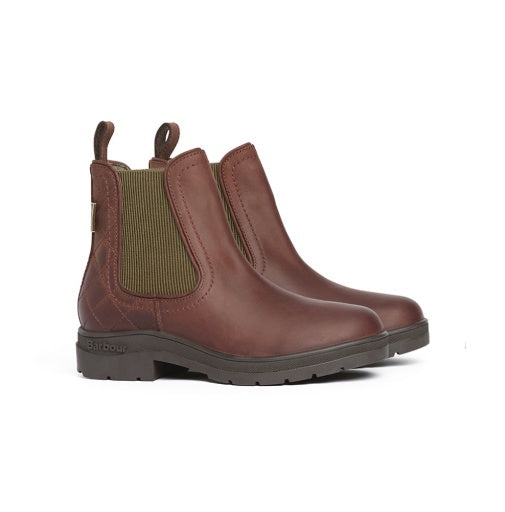 Amble Chelsea Boot - Mahogony Nubuck/Choc
