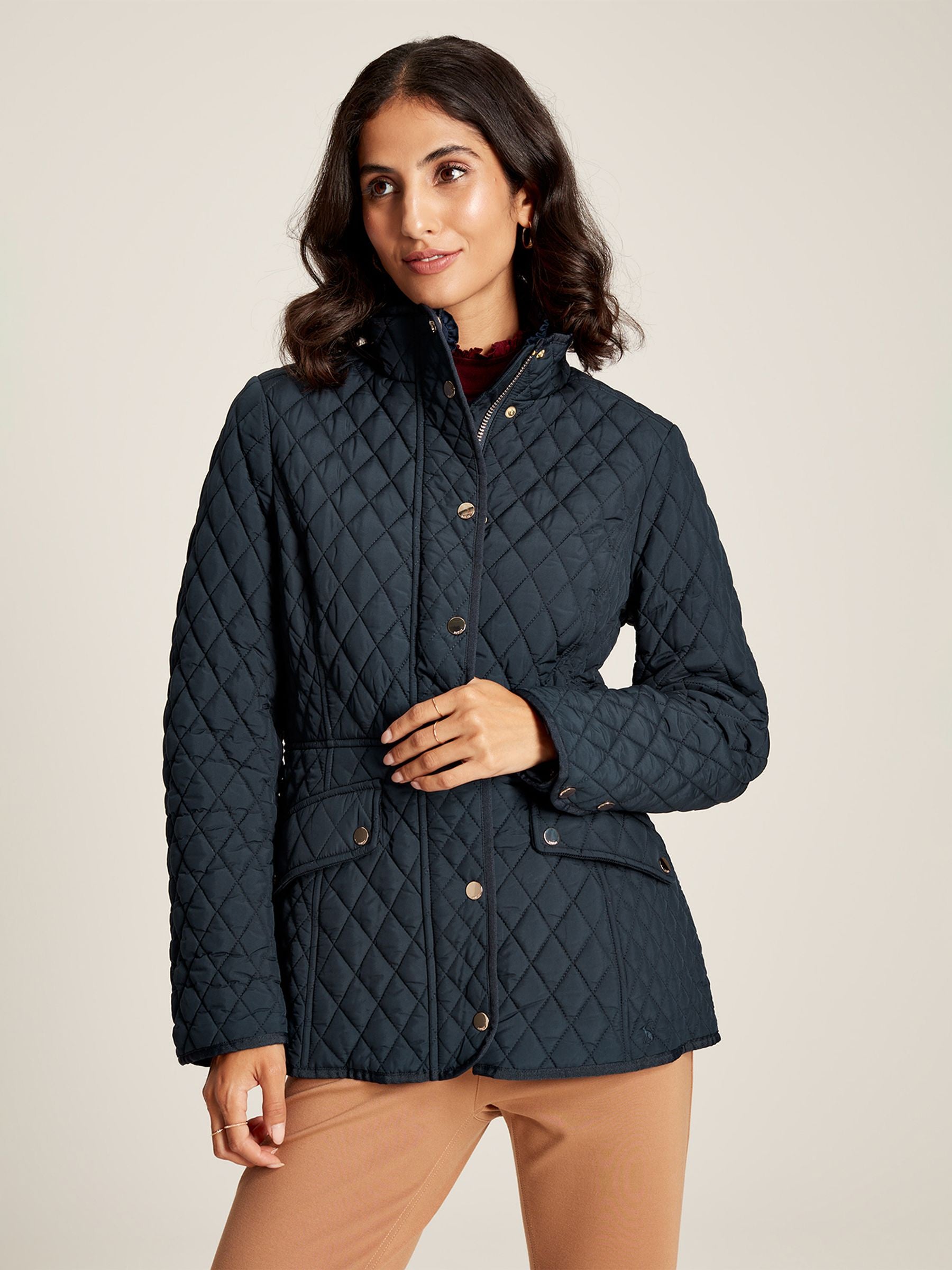 Allendale Showerproof Quilted Jacket - Navy