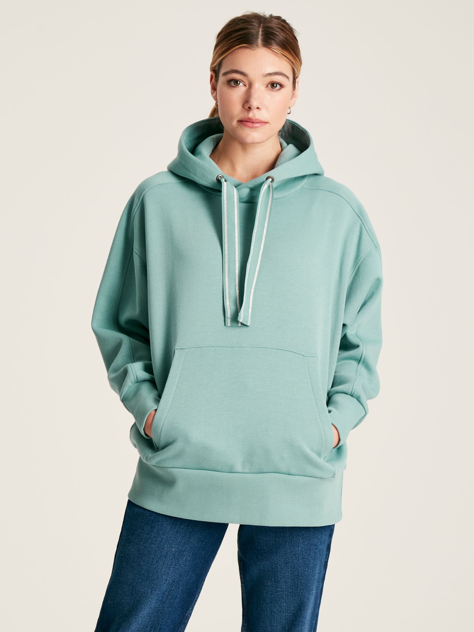 Cara Oversized Hoodie - Blue