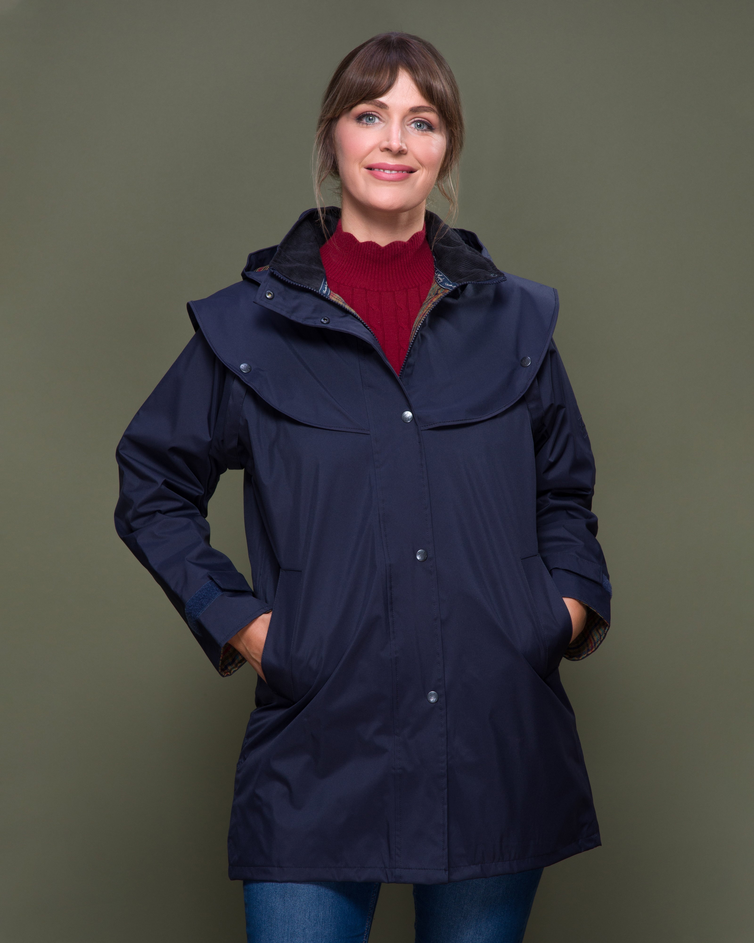 Cotswold Waterproof Coat - Navy