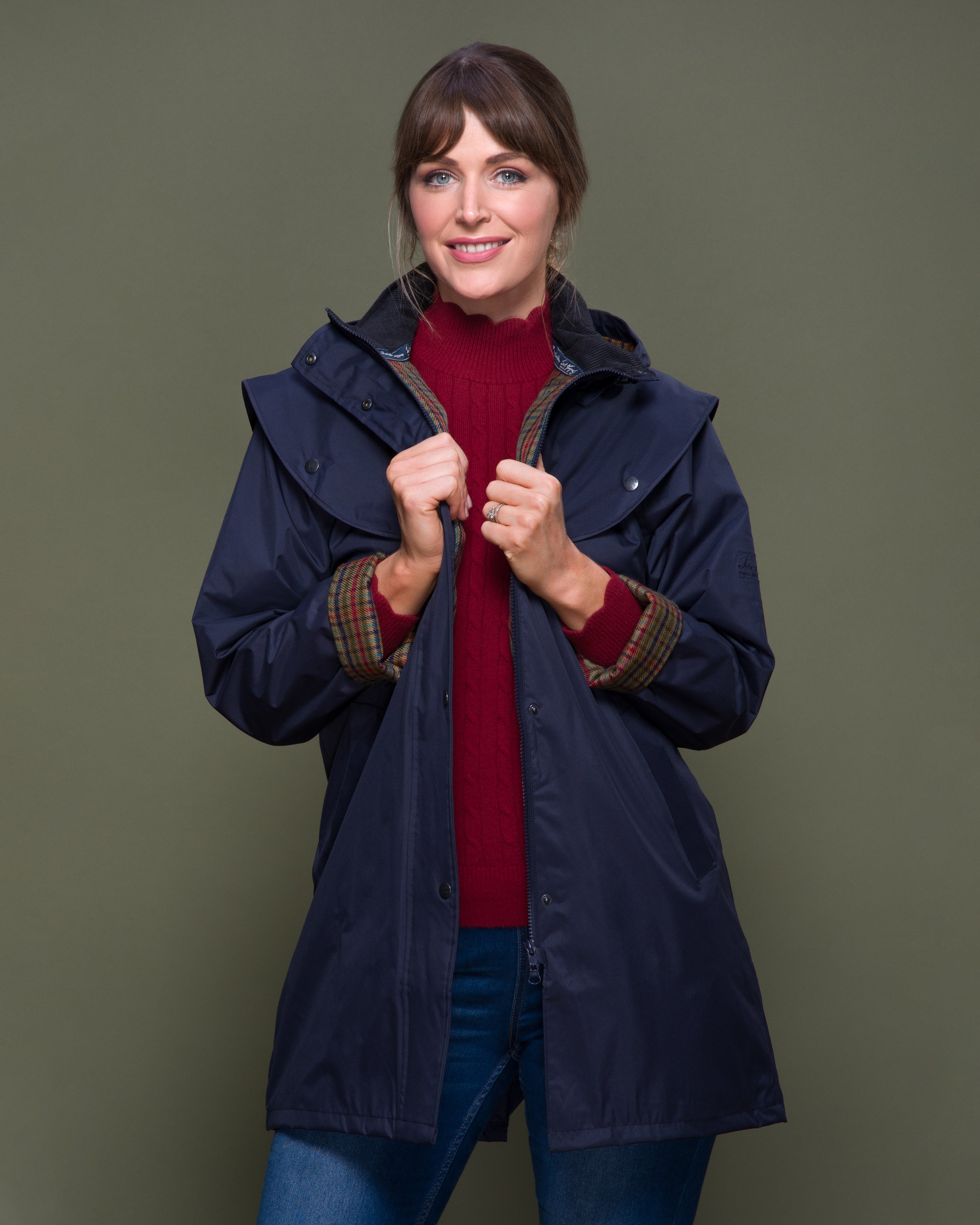 Cotswold Waterproof Coat - Navy