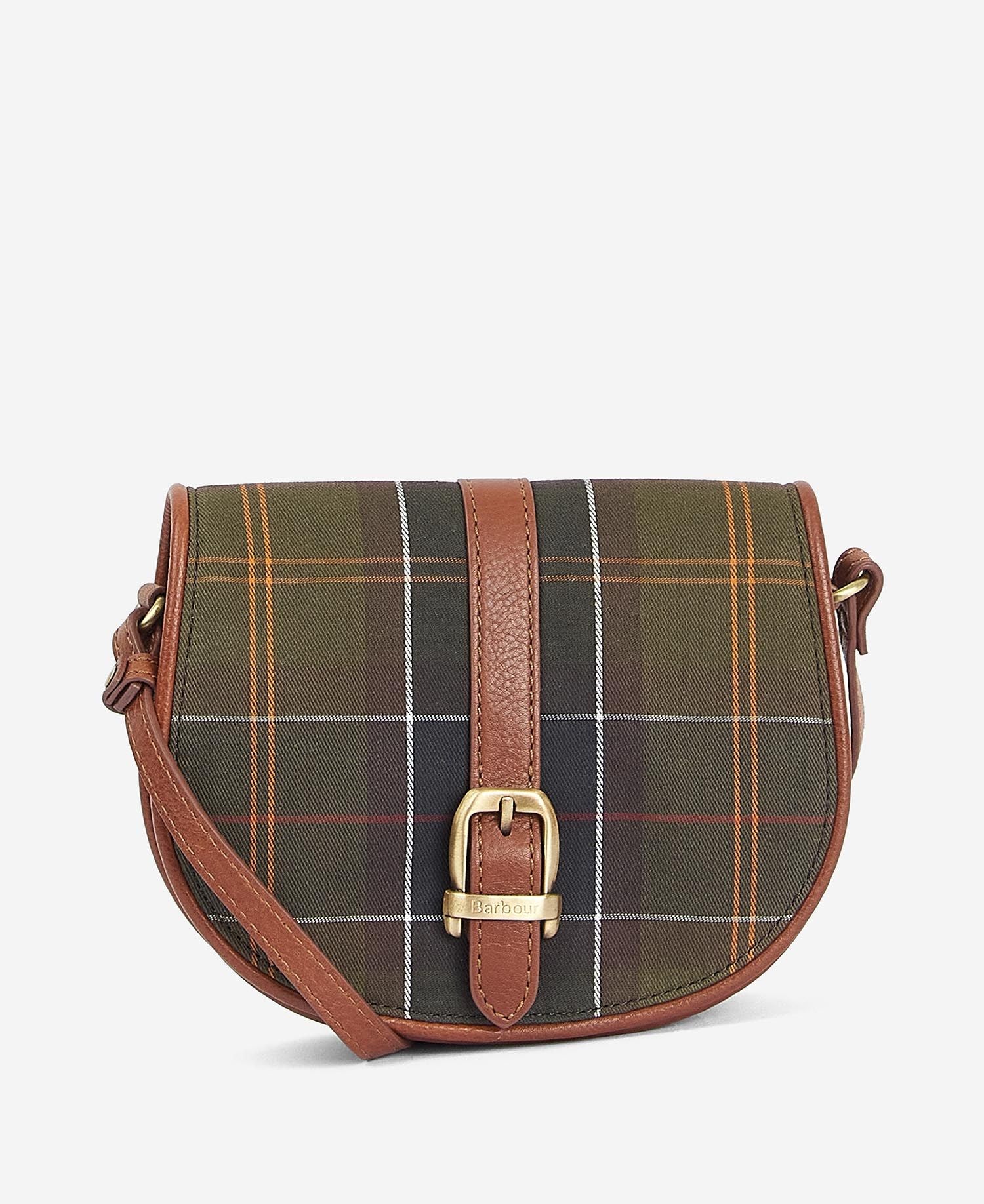 Katrine Tartan Leather Bag