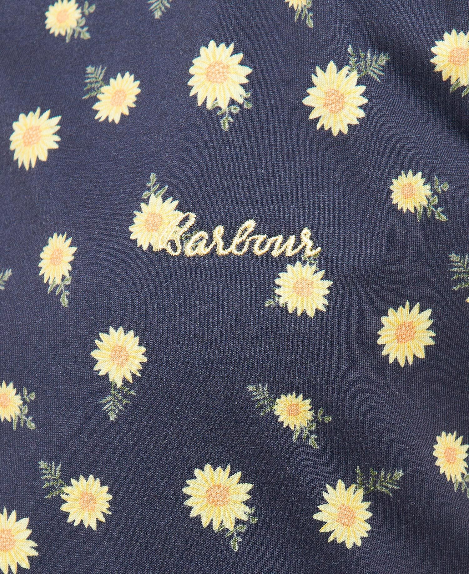 Women's Harewood Print Dress - Navy Coast Print