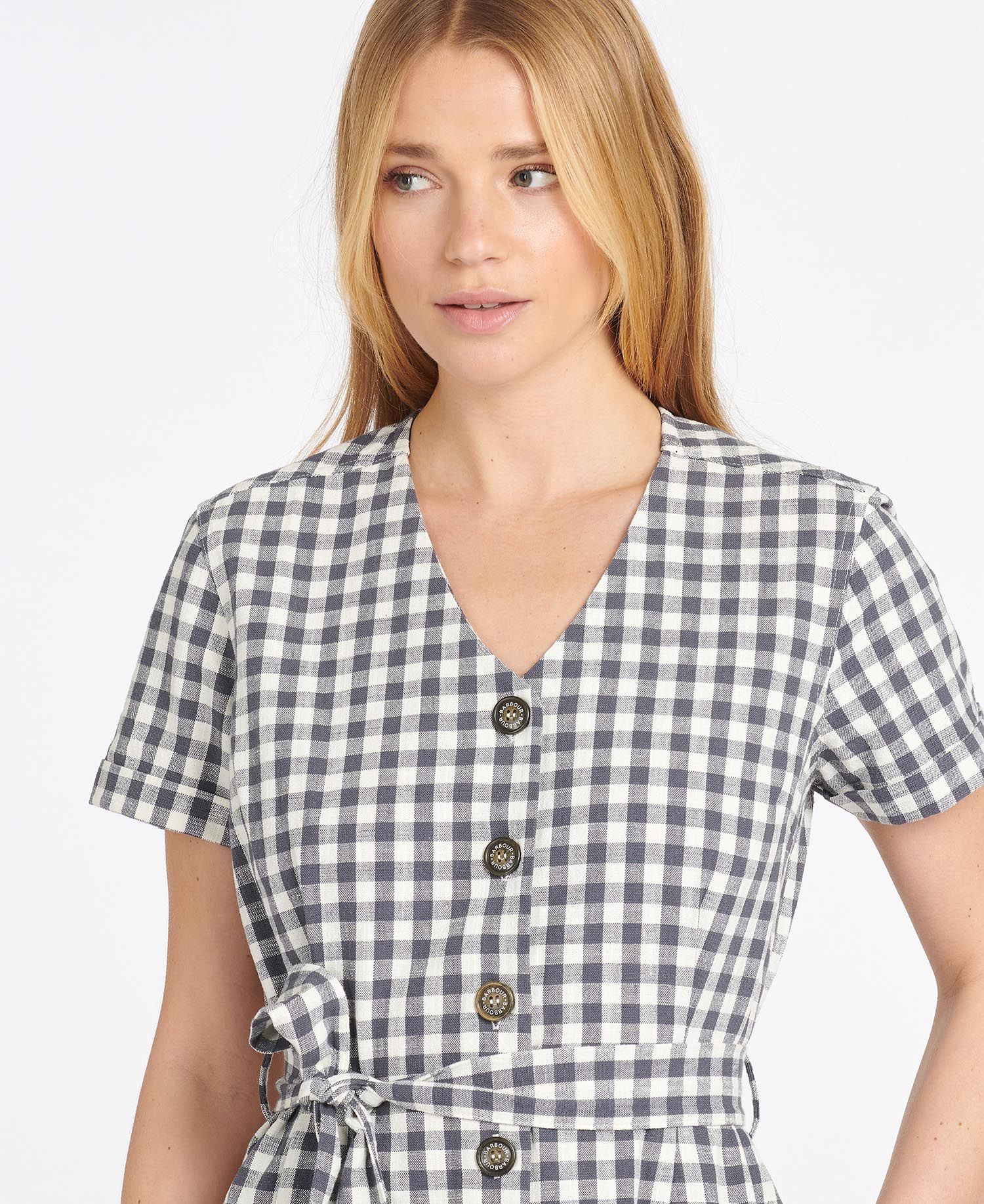 Peregrine Dress in Navy