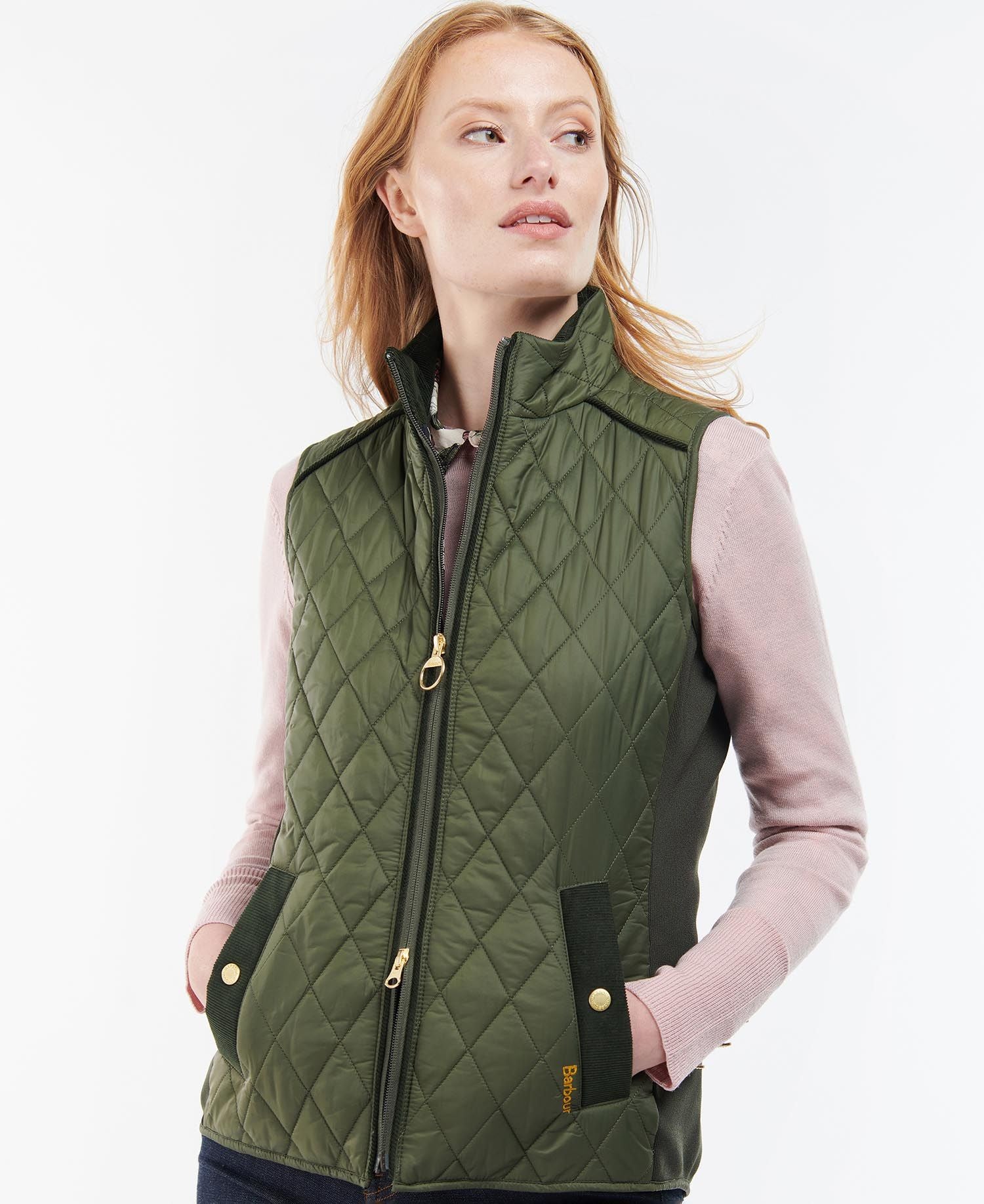 Barbour - Women's Poppy Gilet - Olive