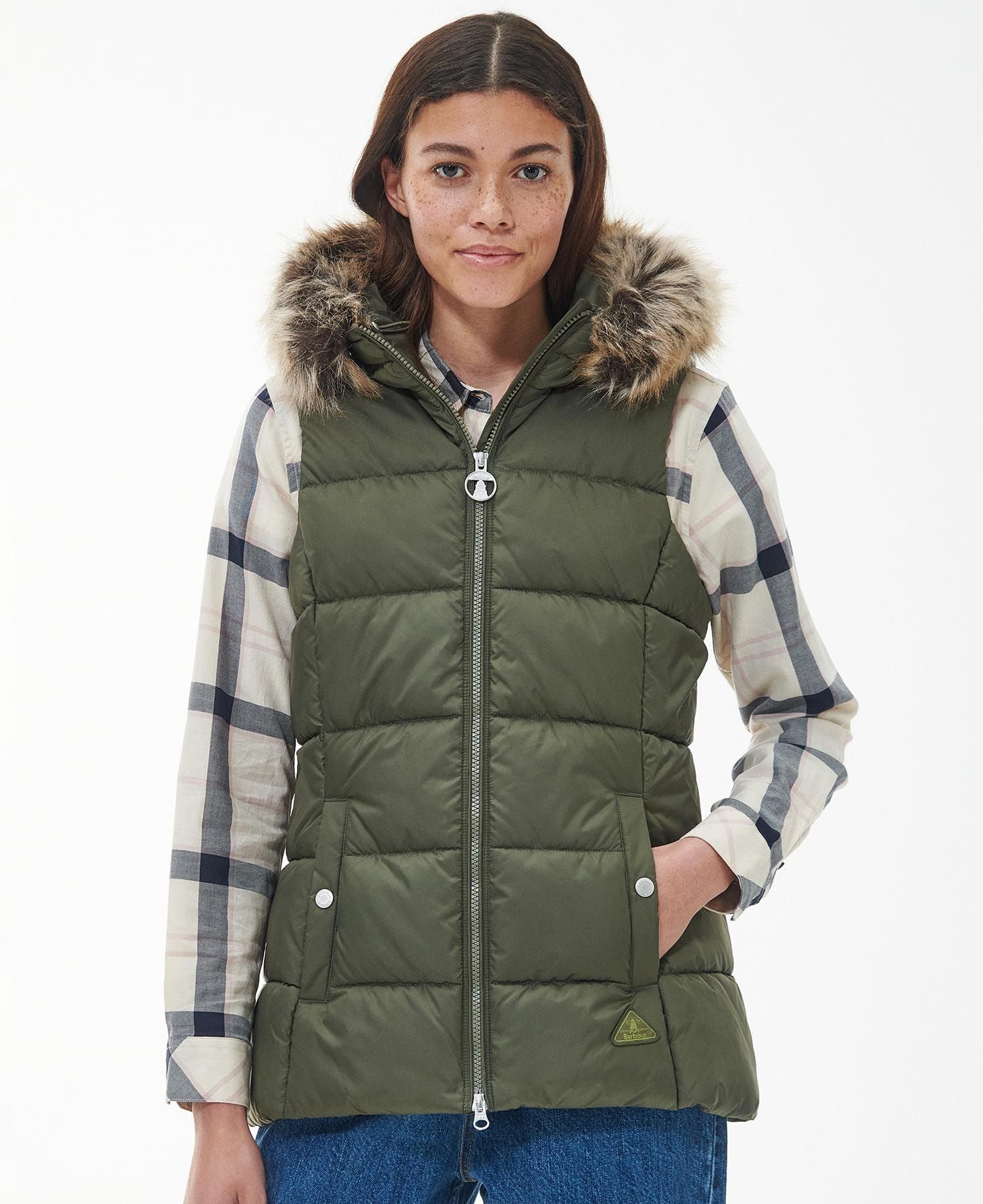 Midhurst Quilted Gilet - Deep Olive